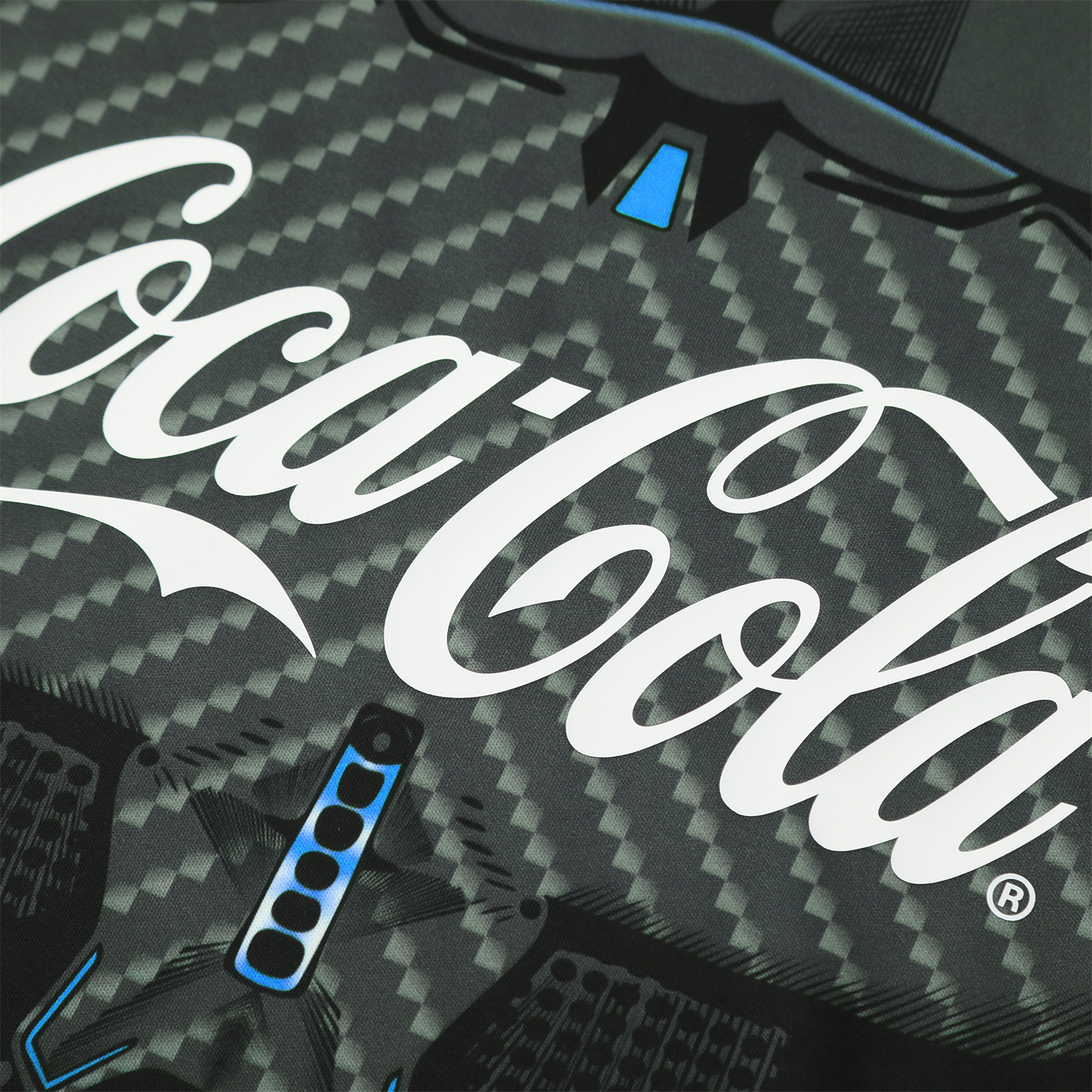 AlphaJersey-Napoli 25-26 Vest Training Set - Black Mecha Vest & Black Shorts