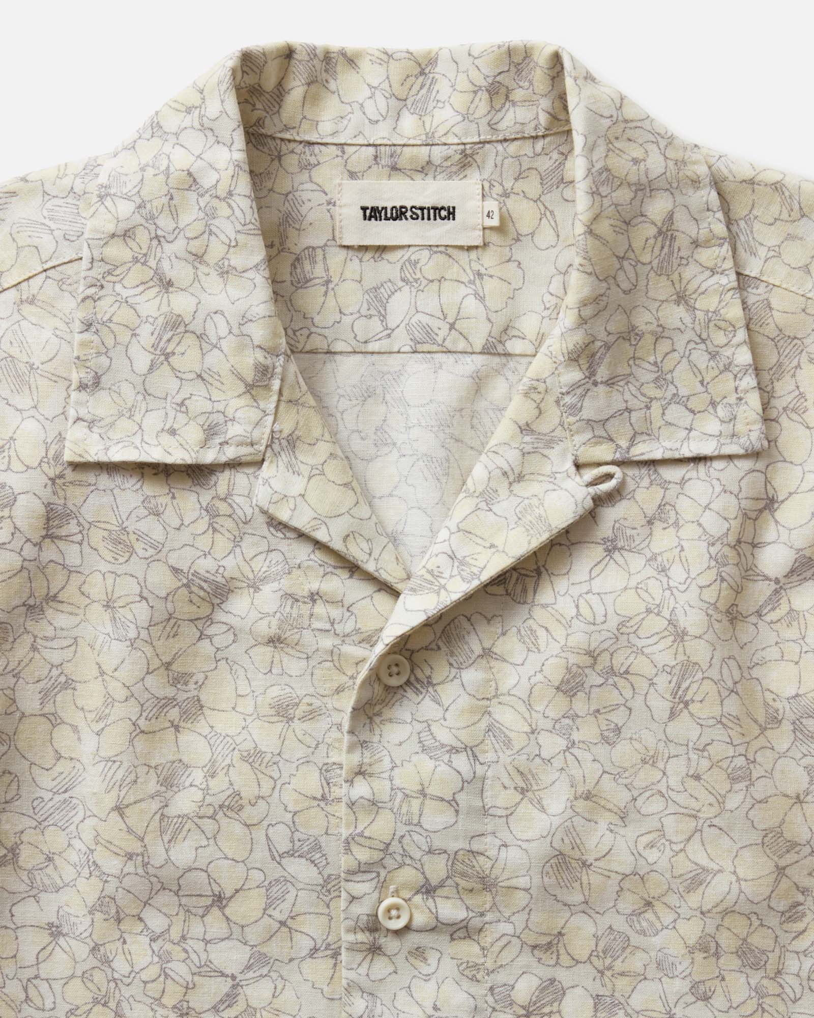 The Davis Shirt in Grey Skies Floral | Modern Menswear by yycbvcnbmmnbm