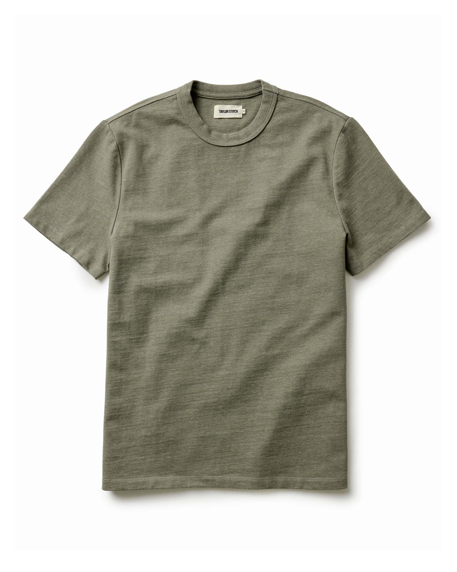 The Organic Cotton Shop Tee in Army Twist | Modern Menswear by yycbvcnbmmnbm