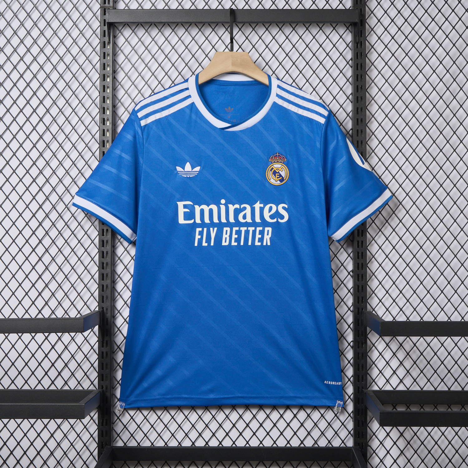AlphaJersey-Real Madrid 25-26 Third Blue Jersey - Fans Version