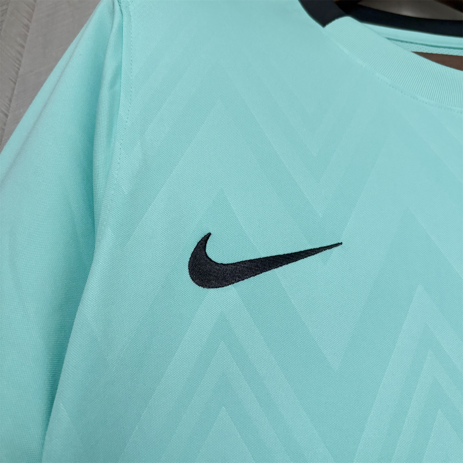 AlphaJersey-Sporting CP 25-26 Third Cyan Jersey - Fans Version
