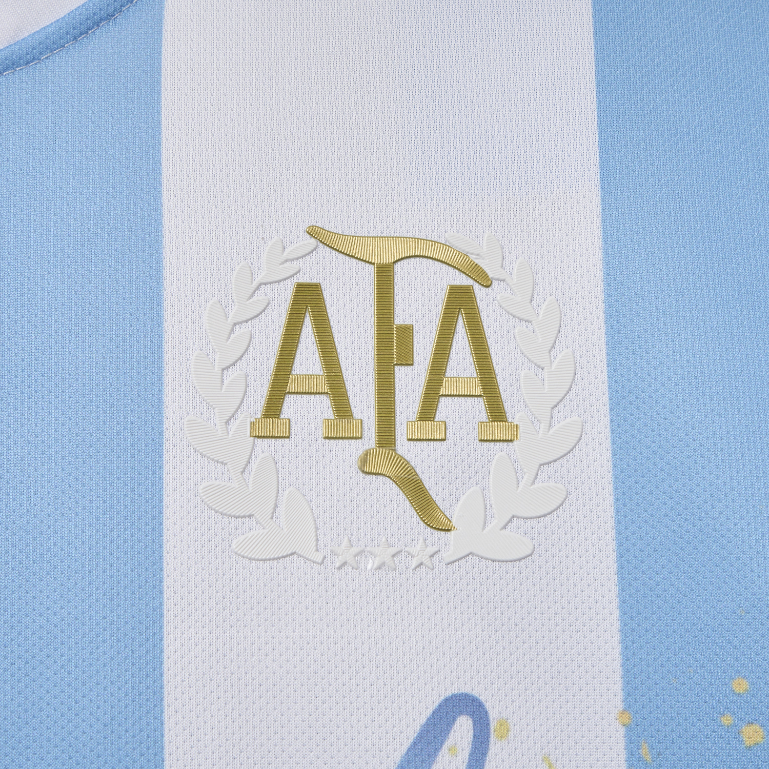 AlphaJersey-Argentina 25-26 50th Anniversary Messi Graffiti Special Jersey - Fans Version