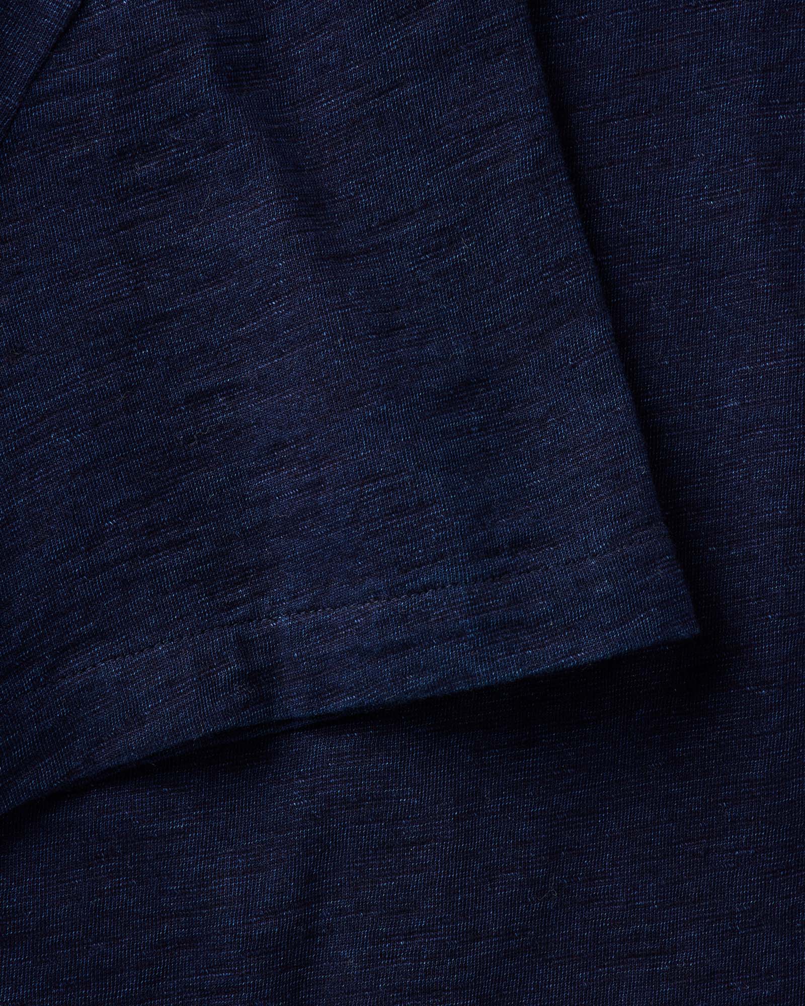 The Short Sleeve California in Rinsed Indigo Slub | Modern Menswear by yycbvcnbmmnbm