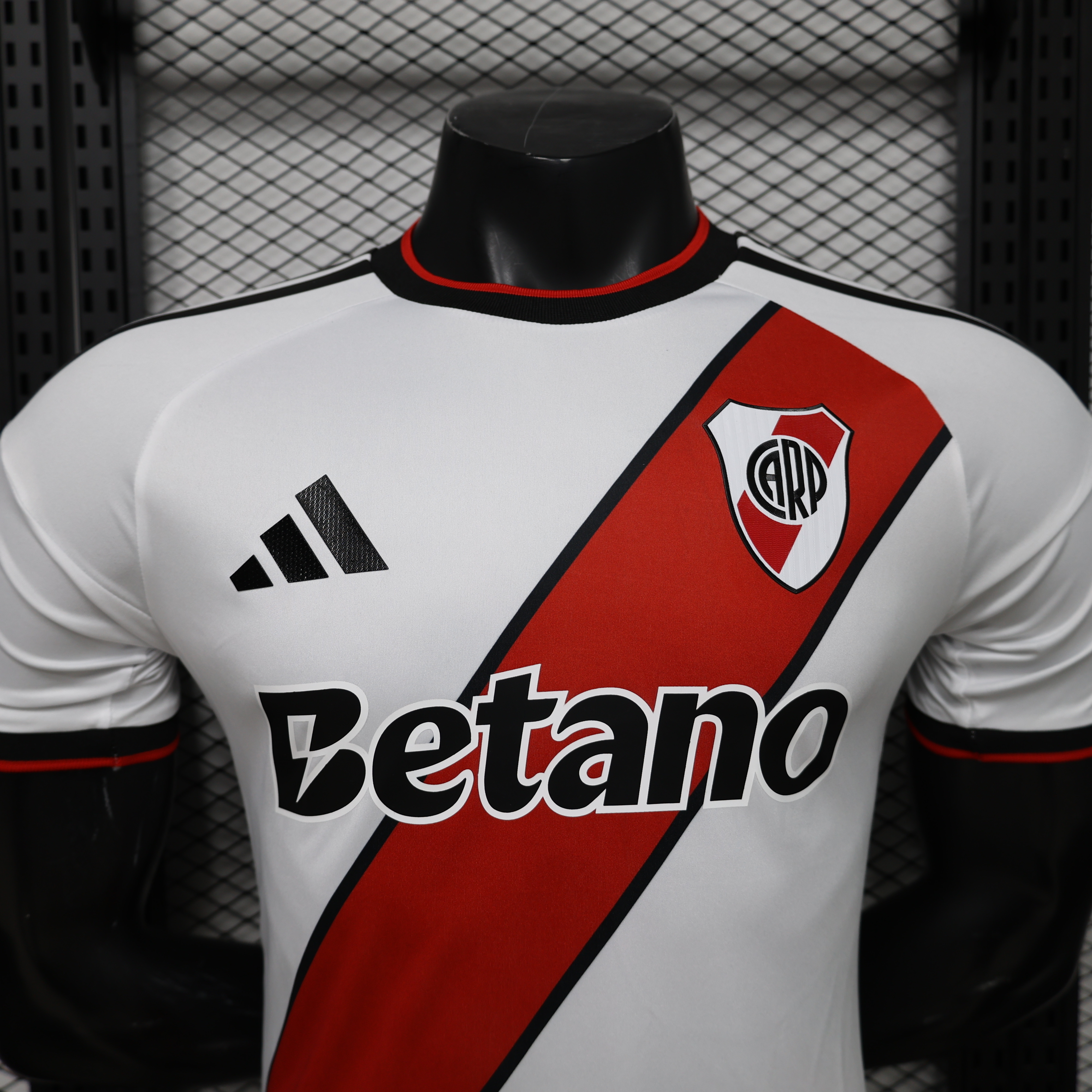 AlphaJersey-River Plate 25-26 Red And White Special Jersey - Player Version