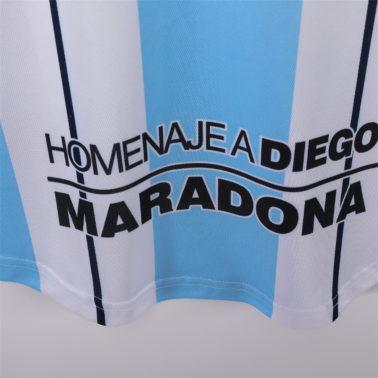 AlphaJersey-Retro Argentina 2001 Home Maradona Commemorative Jersey
