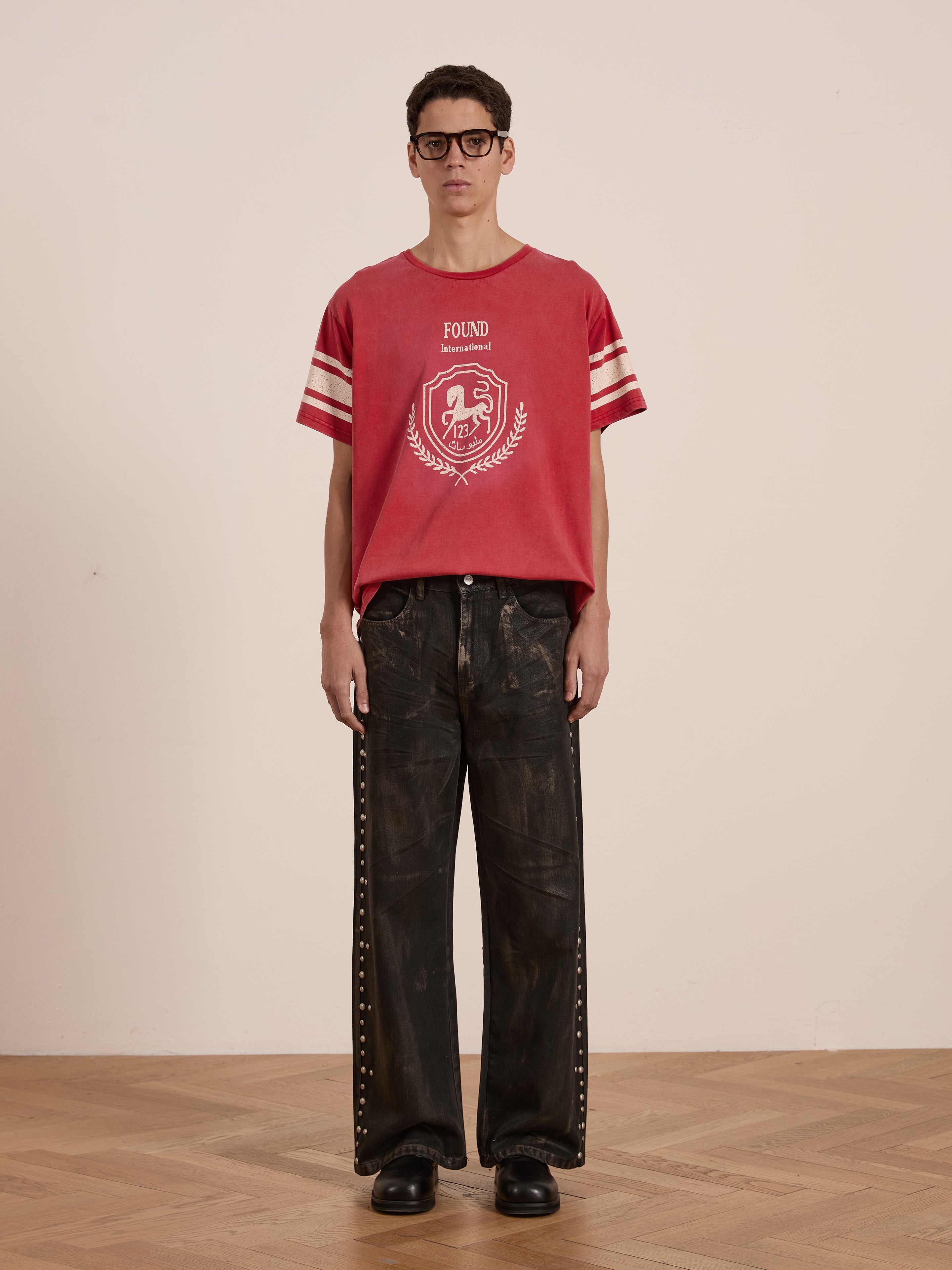 Collegiate Crest Tee | Modern Menswear by yycbvcnbmmnbm
