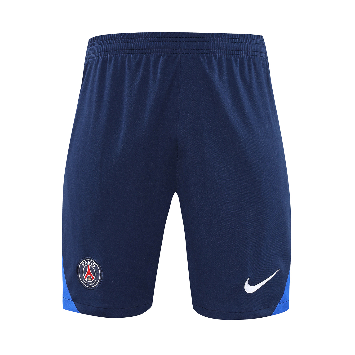 AlphaJersey-Paris Saint-Germain PSG 25-26 Short-Sleeve Training Set - Red And Blue Lines Top & Blue Shorts