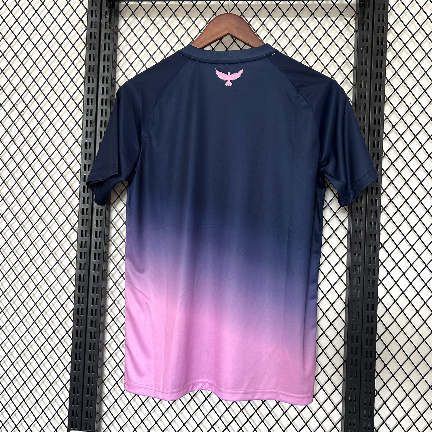 AlphaJersey-Tunisia 25-26 Deep Blue Purple Gradient Training Jersey - Fans Version