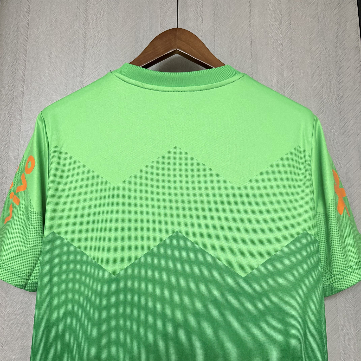 AlphaJersey-Retro Brazil 2022 Pre-Match Green Special Jersey