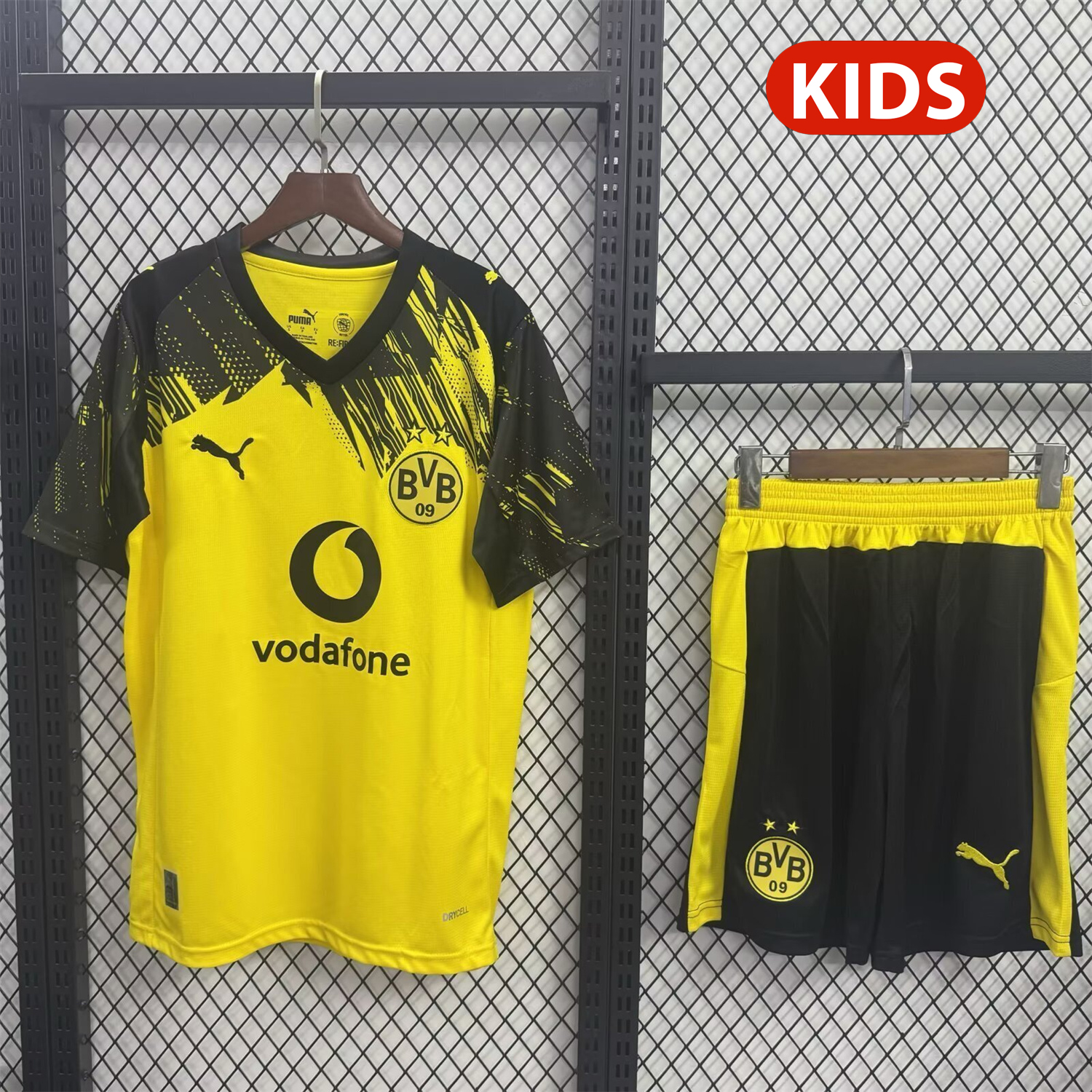 AlphaJersey-Dortmund 25-26 Home Kids Kit
