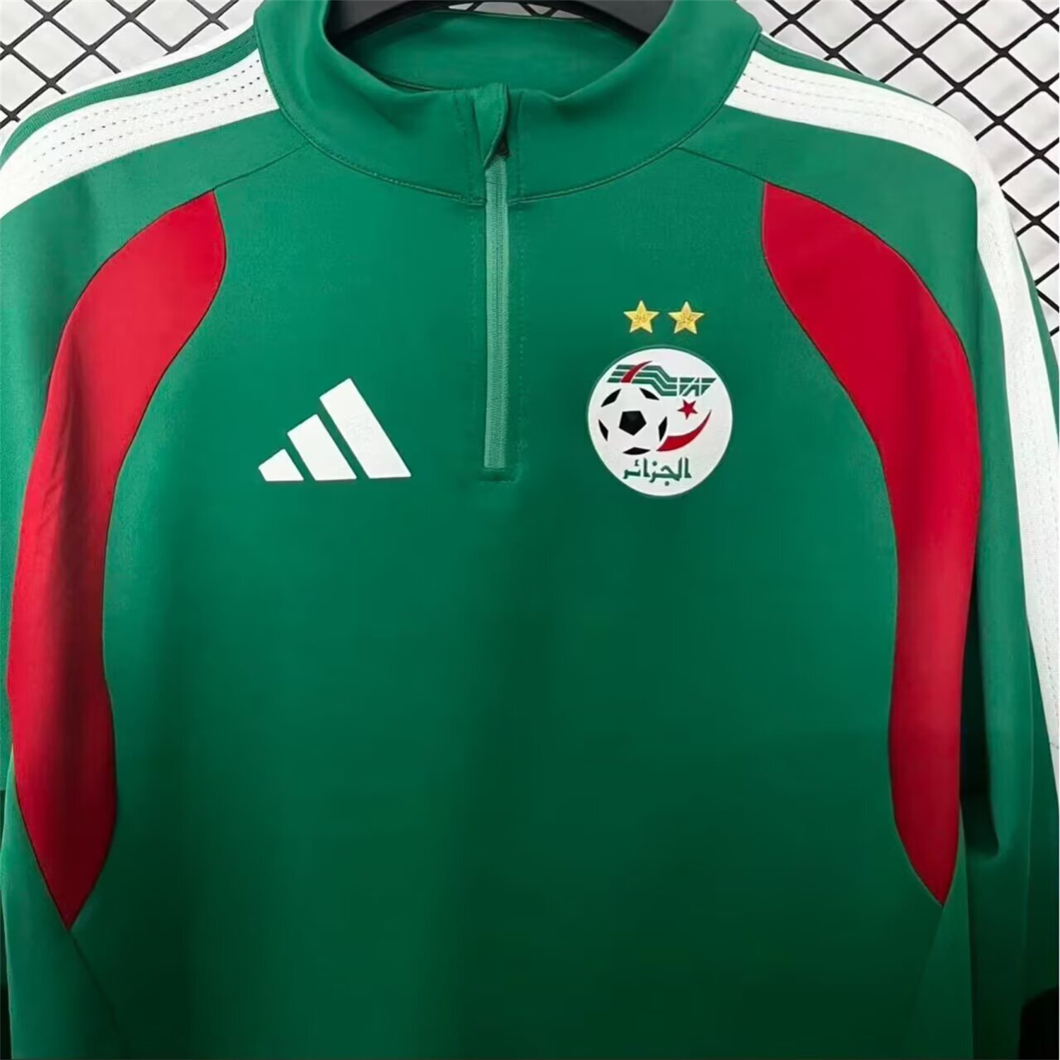 AlphaJersey-Algeria 25-26 Home Unisex Pullover Hoodie