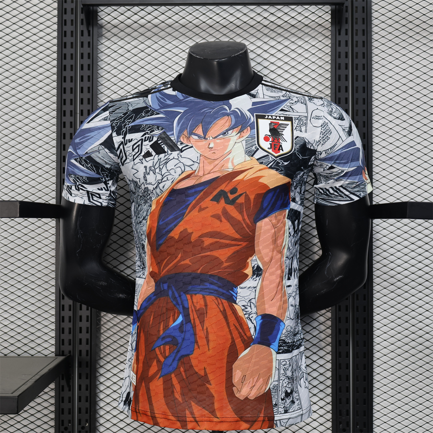 AlphaJersey-Japan 25-26 Orange Super Saiyan God Special Edition Jersey - Player Version