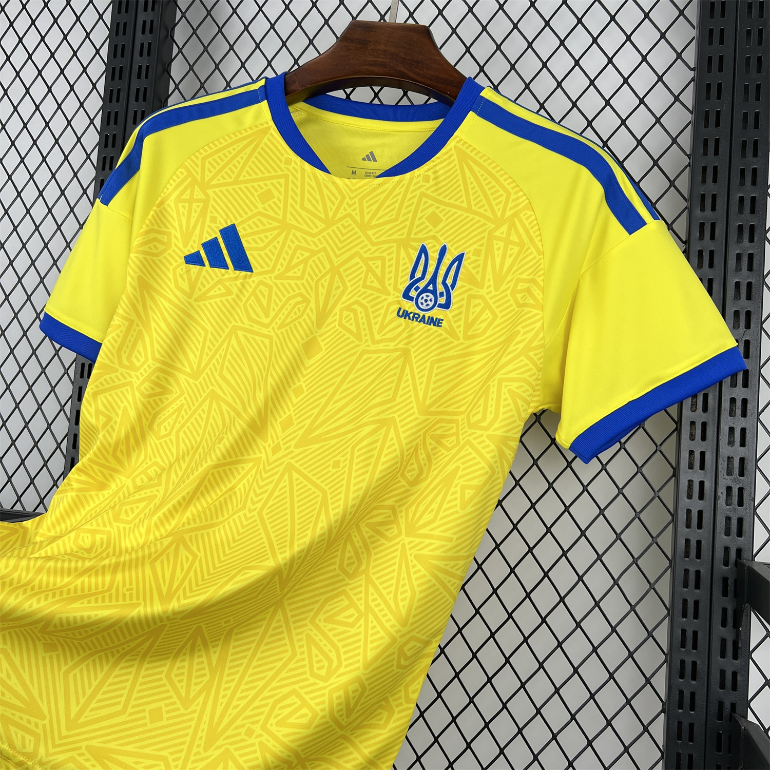 AlphaJersey-Ukraine 2026 Home Jersey - Fans Version