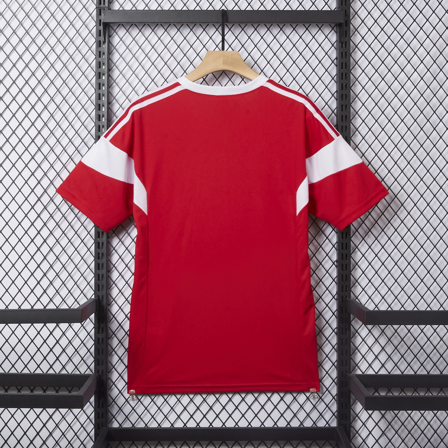 AlphaJersey-Retro Hamburger SV 1988 Away Red Jersey