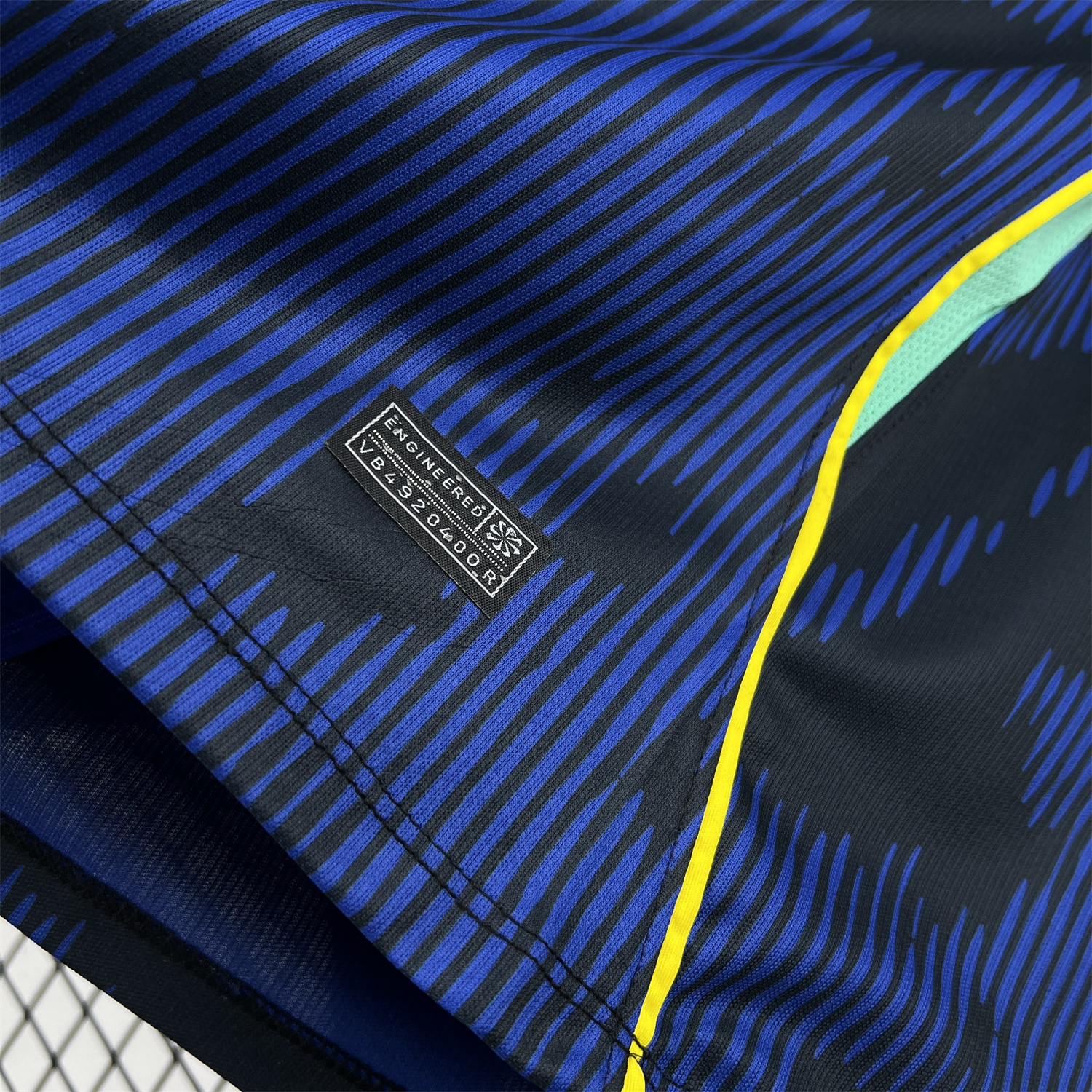 AlphaJersey-Brazil 2026 Away Blue Jersey - Fans Version