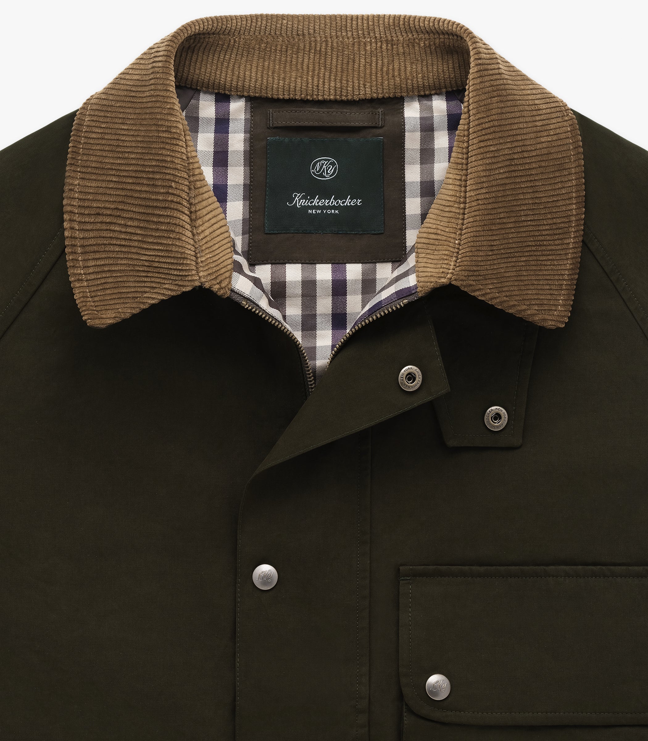 Bay Waxed Cotton & Nylon Jacket | Modern Menswear by yycbvcnbmmnbm