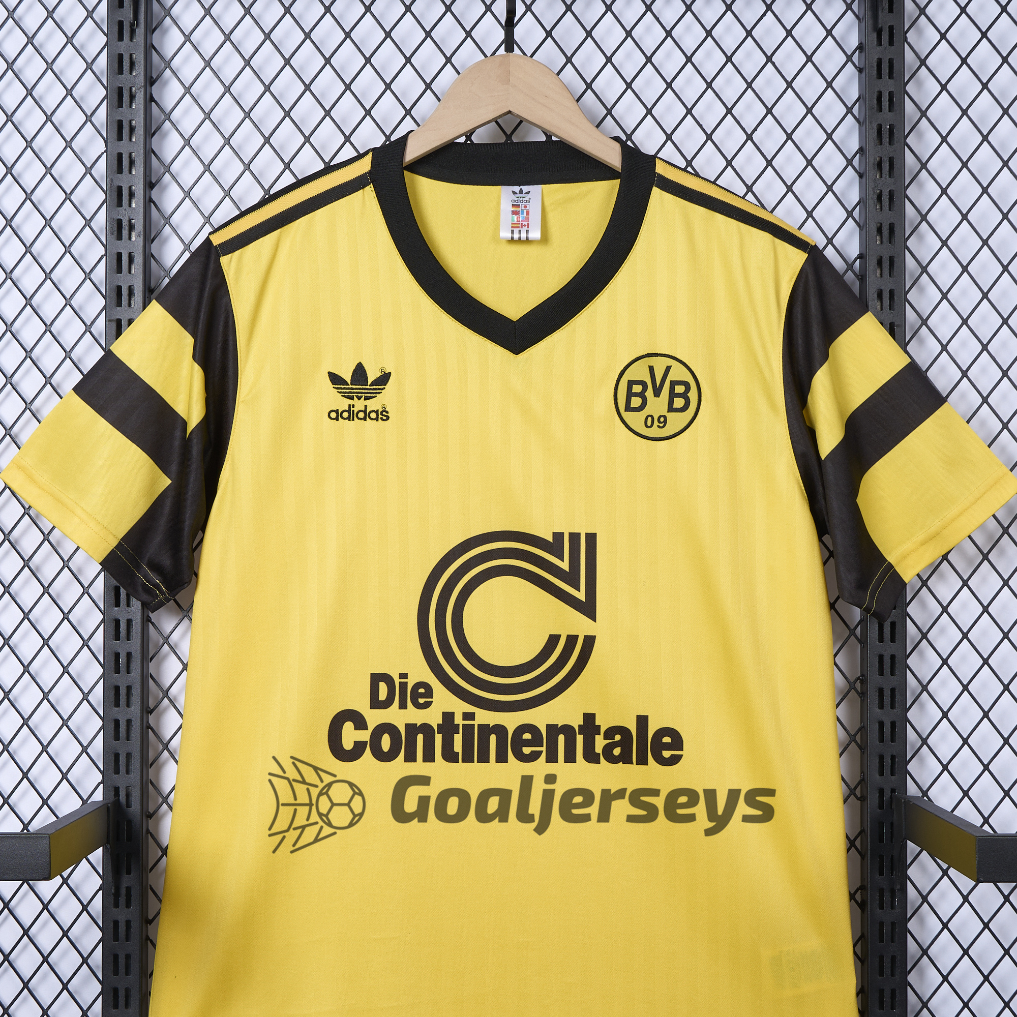 AlphaJersey-Retro Dortmund 1989-90 Anniversary Jersey