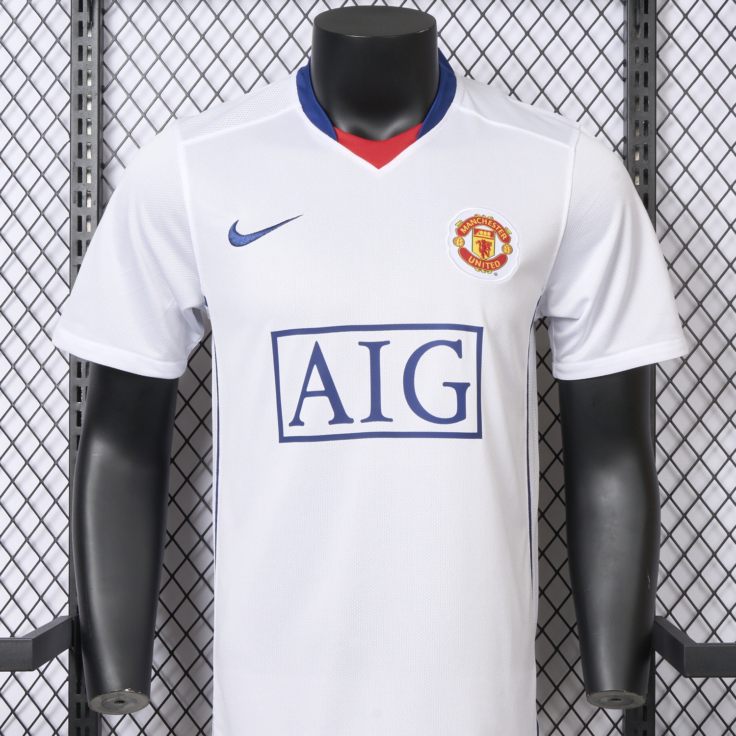 AlphaJersey-Retro Manchester United 2008-09 Away Jersey - Player Version