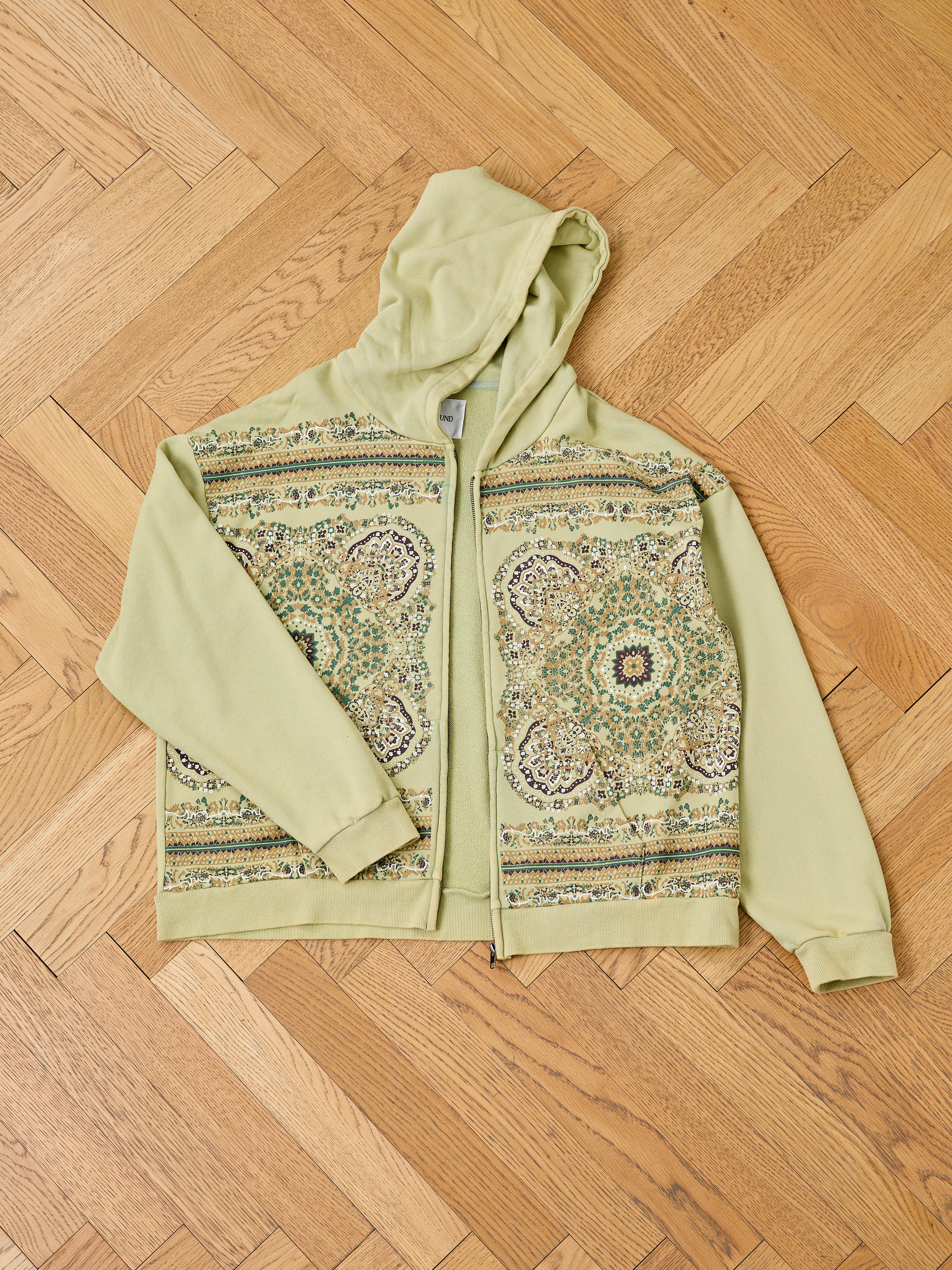 Motif Zip-Up Hoodie | Modern Menswear by yycbvcnbmmnbm