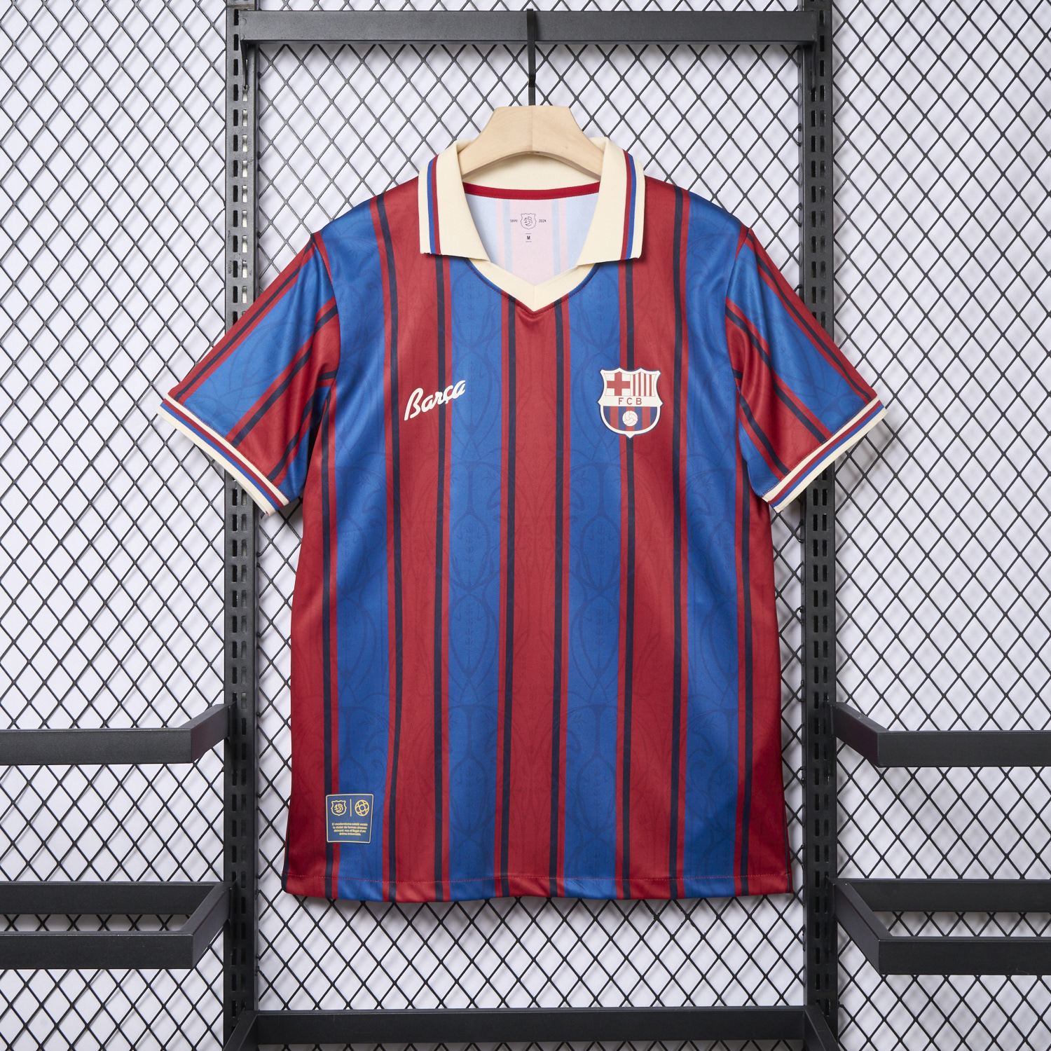 AlphaJersey-Barcelona 25-26 Retro Style Jersey - Fans Version