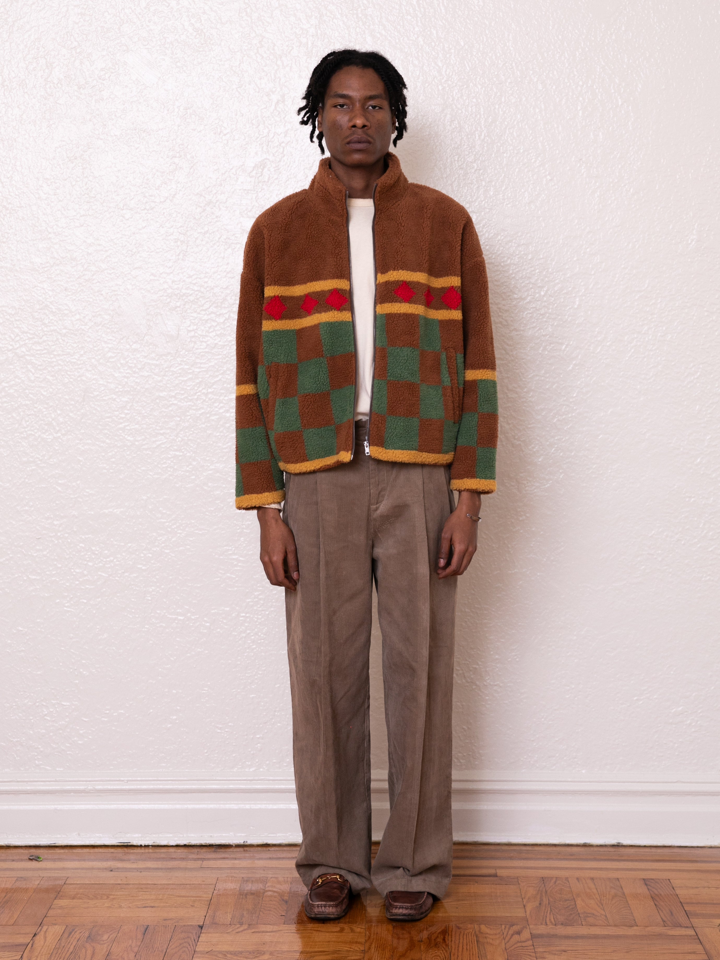 Corduroy Pleated Trousers | Modern Menswear by yycbvcnbmmnbm