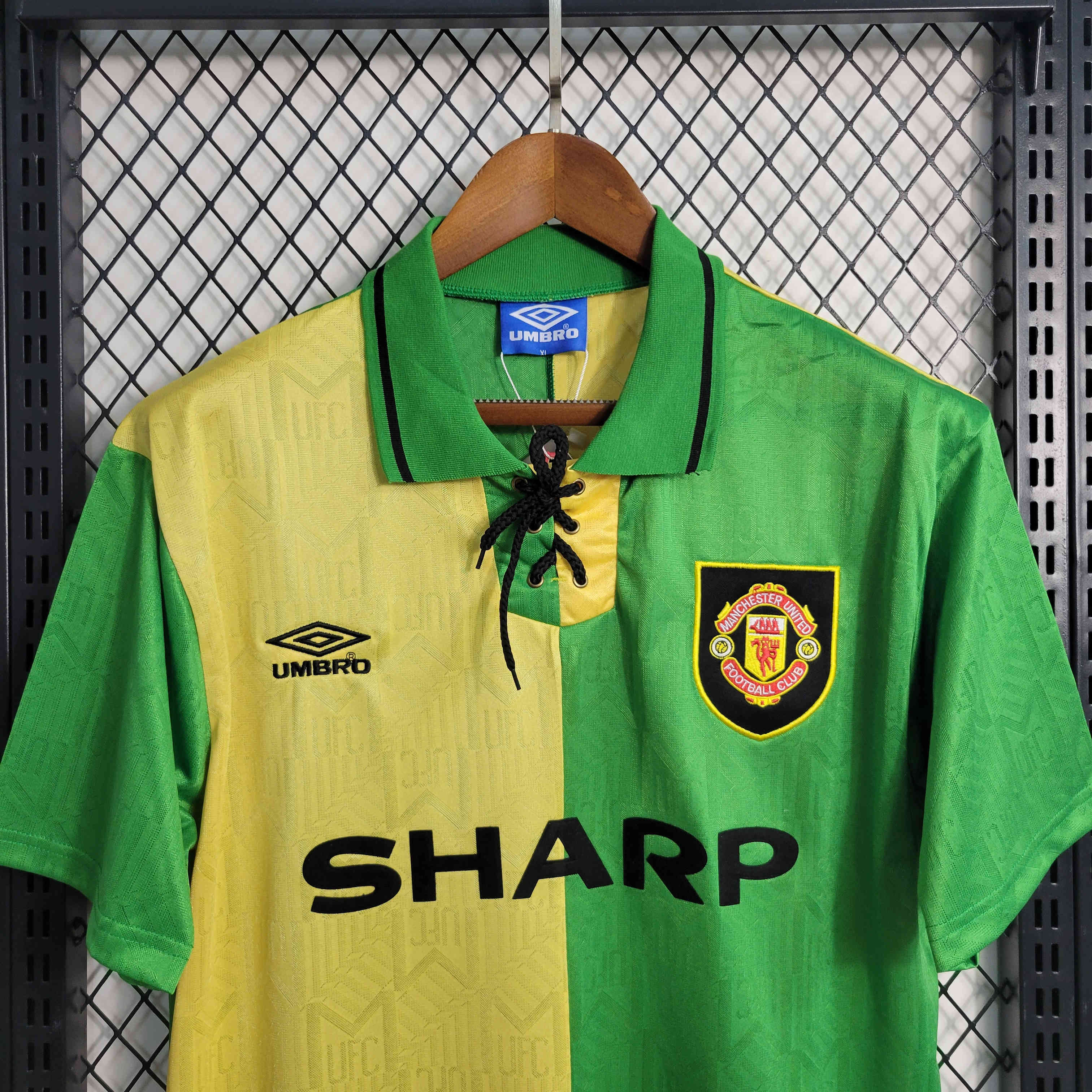 AlphaJersey-Retro Manchester United 92-94 Third Away Jersey