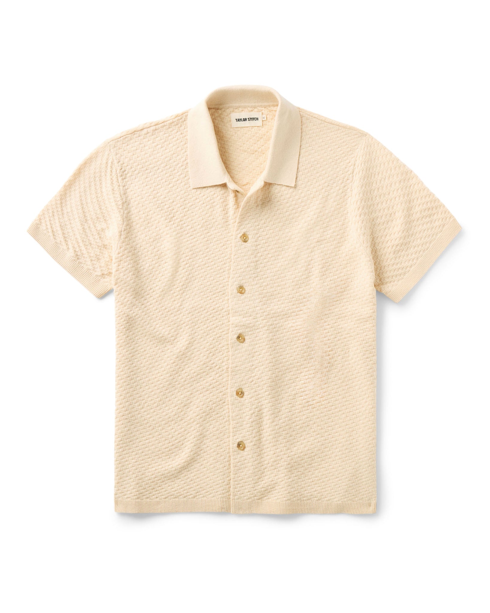 The Arlo Sweater Polo in Oat Texture Knit | Modern Menswear by yycbvcnbmmnbm