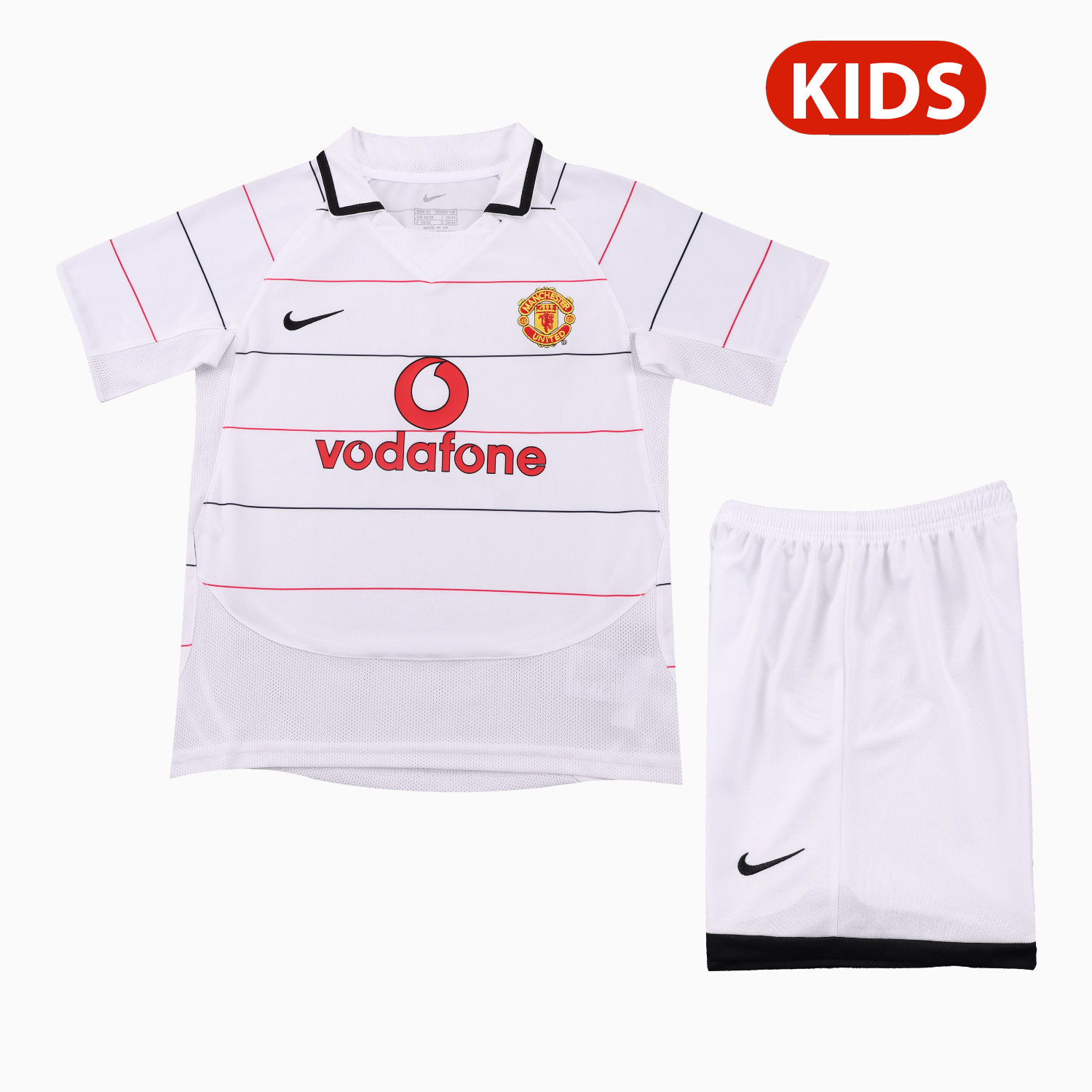 AlphaJersey-Retro Manchester United 2003-05 Away Kids Kit