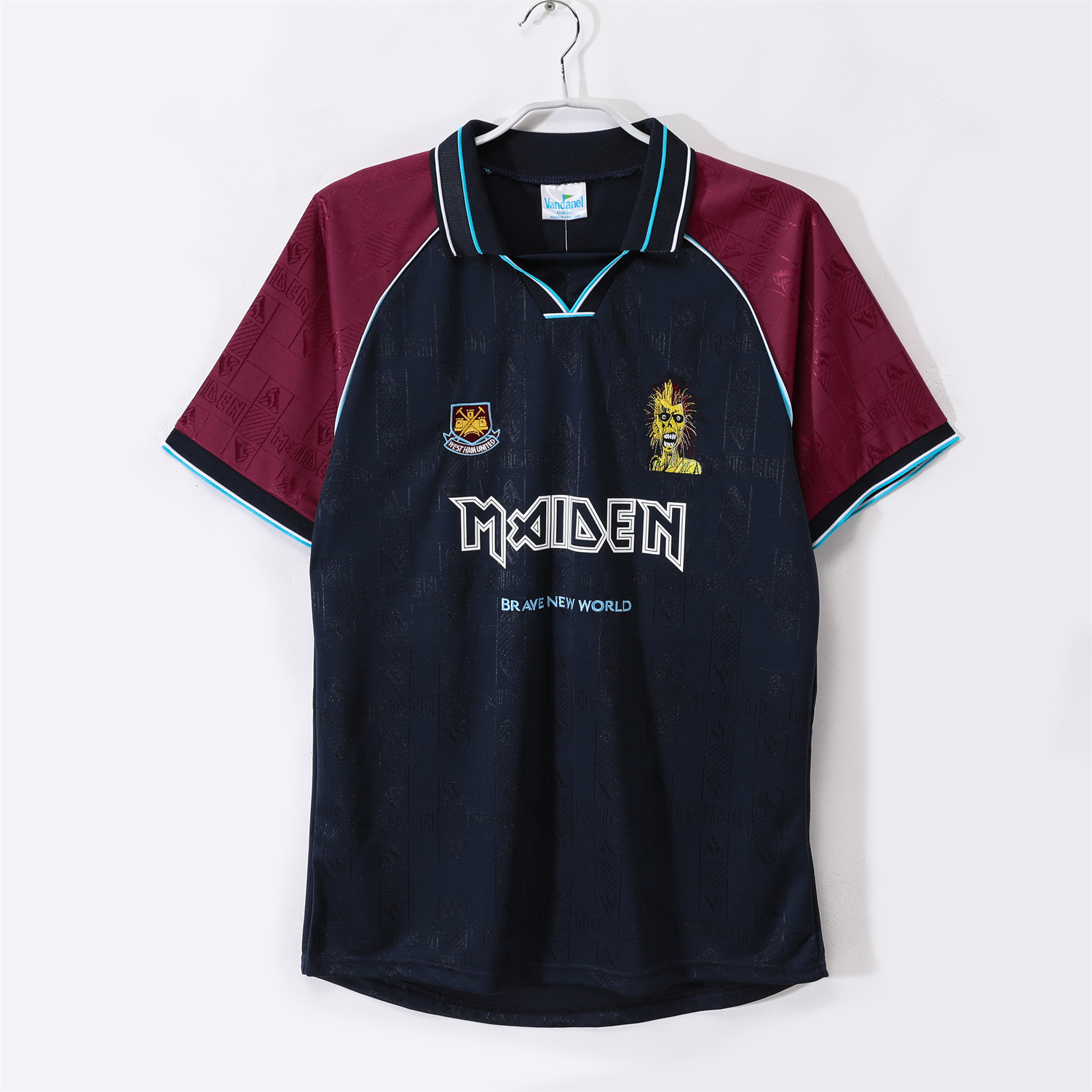 AlphaJersey-Retro West Ham United 1999 Iron Maiden Home Jersey
