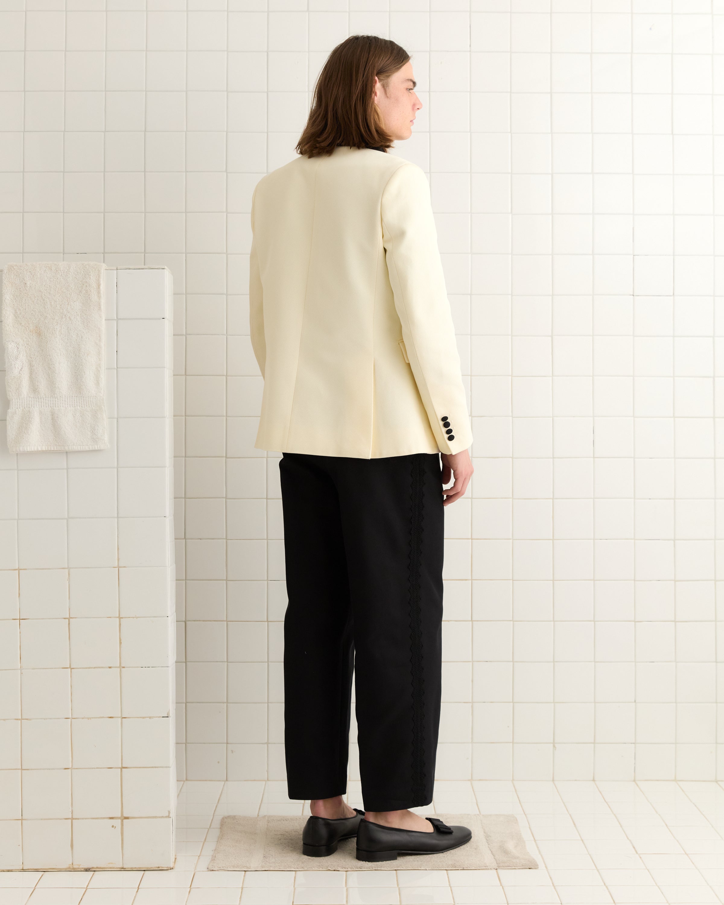 Seymour Suiting Trousers - Black | Modern Menswear by yycbvcnbmmnbm