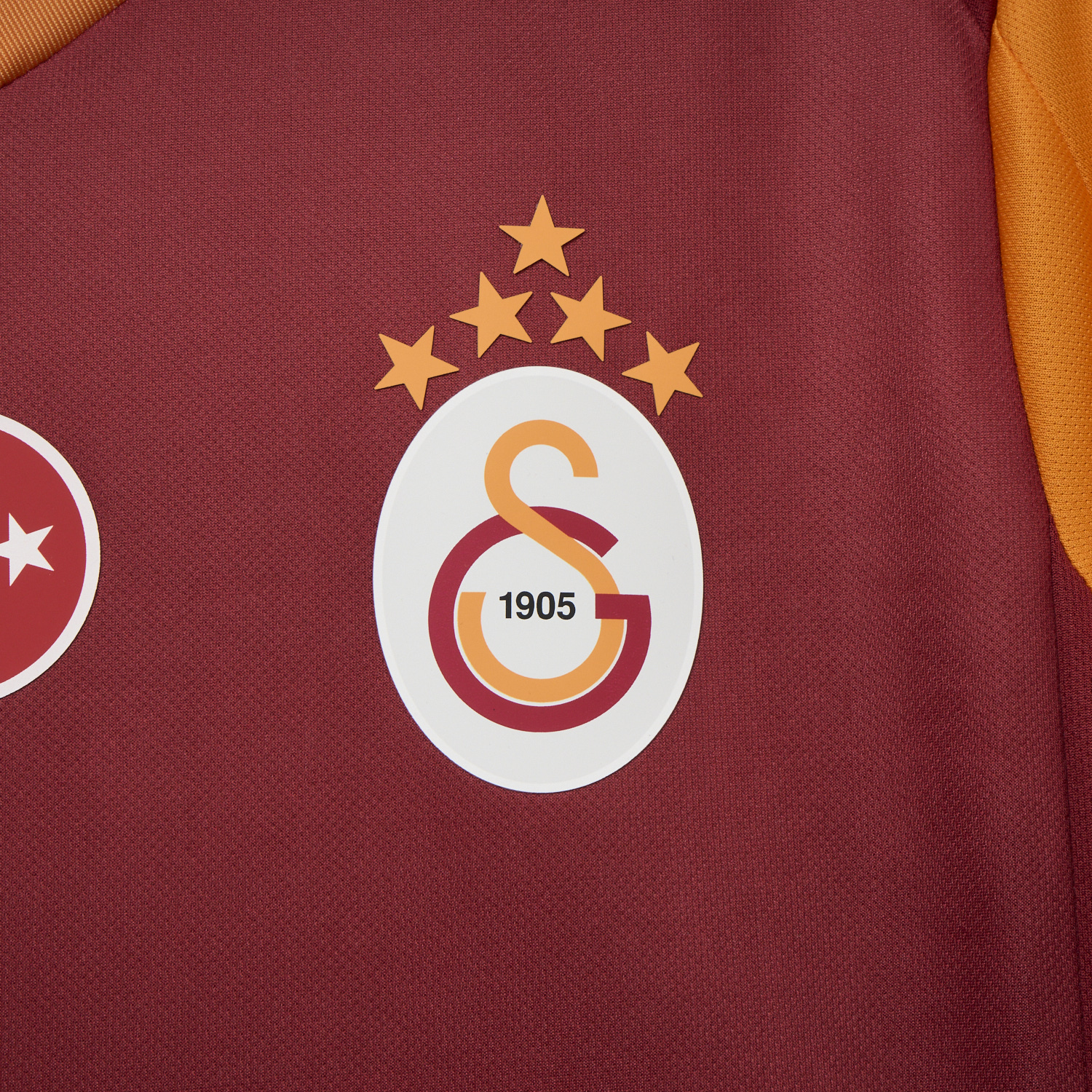 AlphaJersey-Galatasaray 25-26 Home Jersey with Five Stars - Fans Version