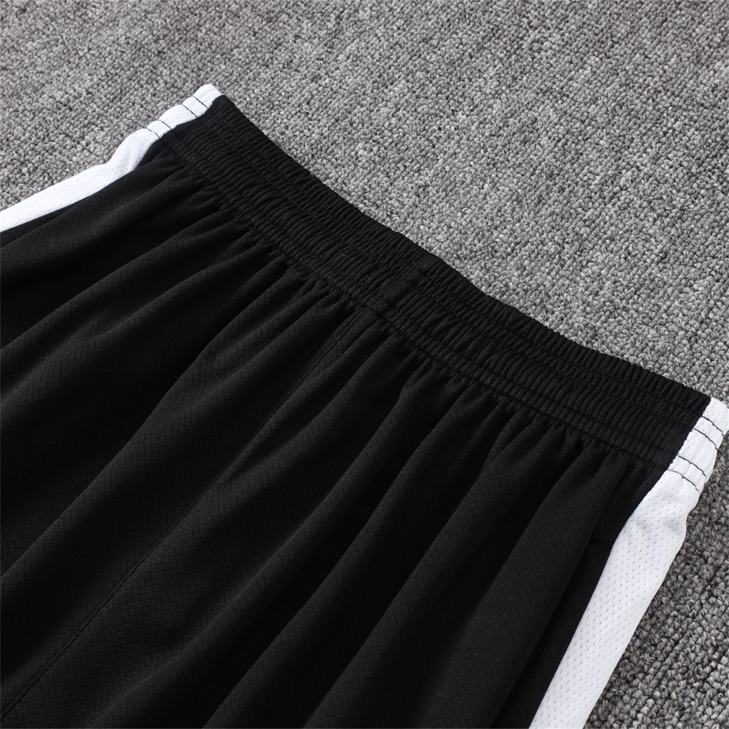 AlphaJersey-Paris Saint-Germain PSG 26-27 Short-Sleeve Training Set - White Border Black Top & Shorts
