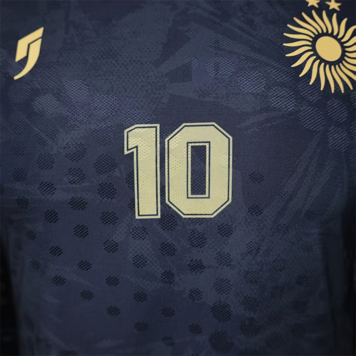 AlphaJersey-Argentina 2026 Black Maradona Special Kit - Player Version