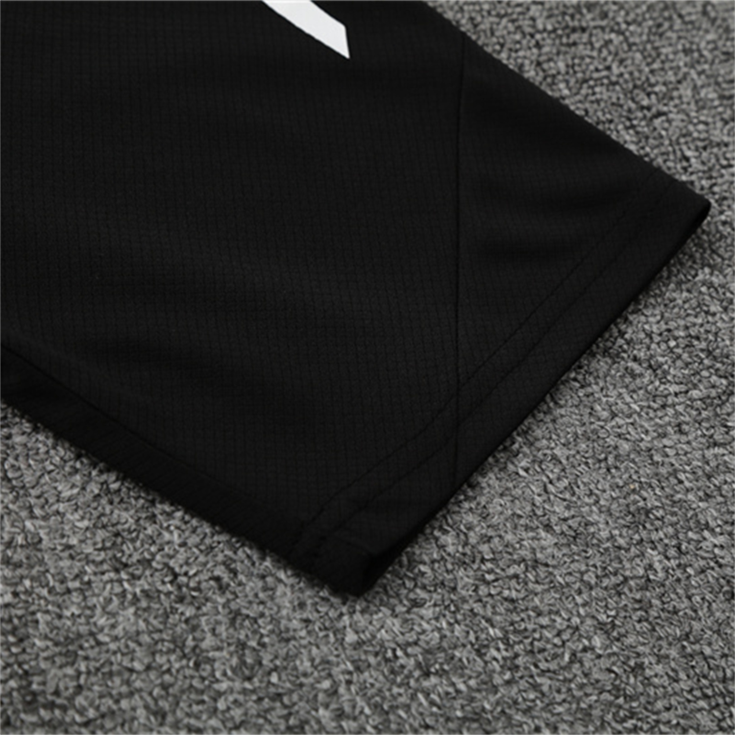 AlphaJersey-INT M.A.M 25-26 Short-Sleeve Training Set - Black Top and Shorts