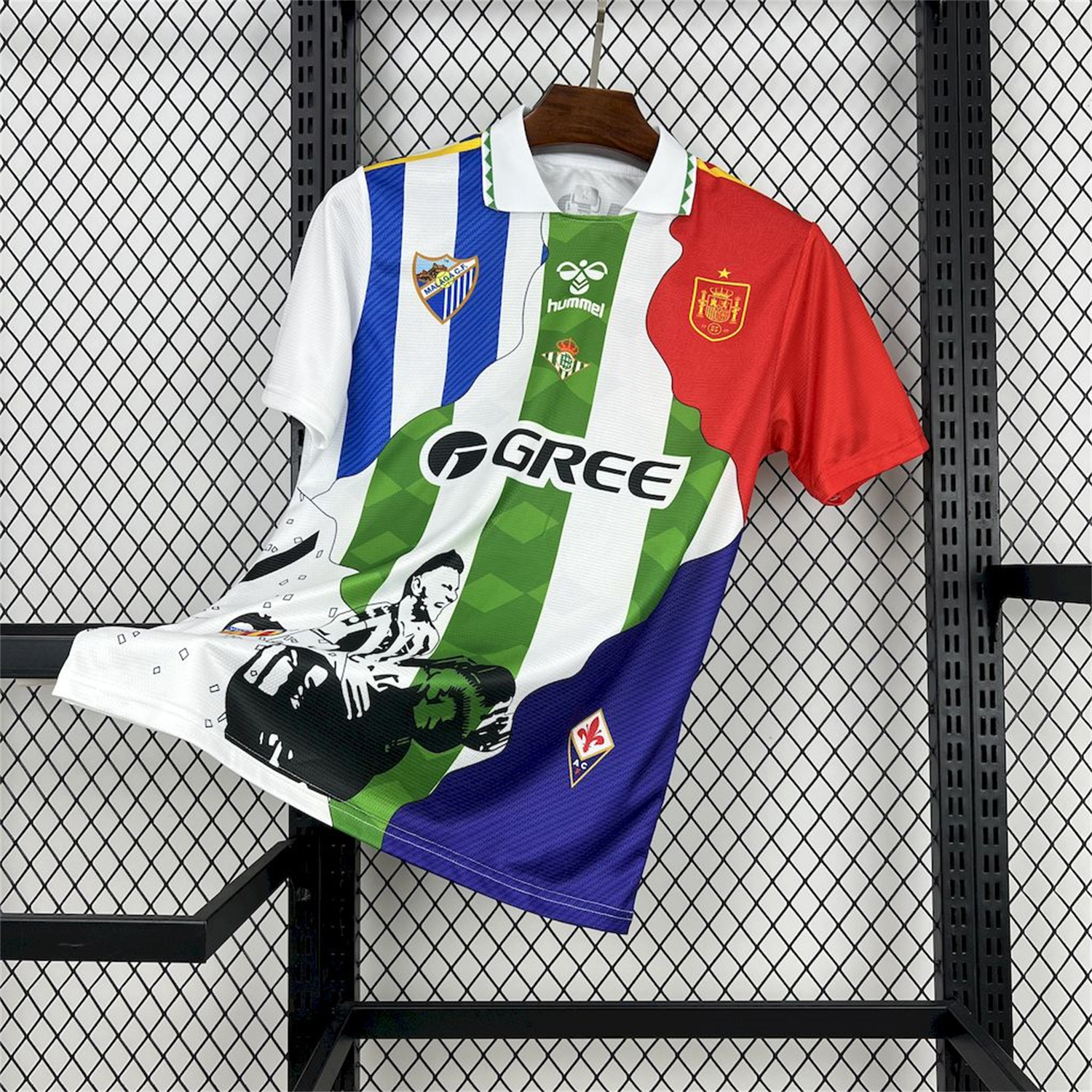 AlphaJersey-Joaquín 25-26 Career Commemorative Jersey - Real Betis Spain Malaga Fiorentina