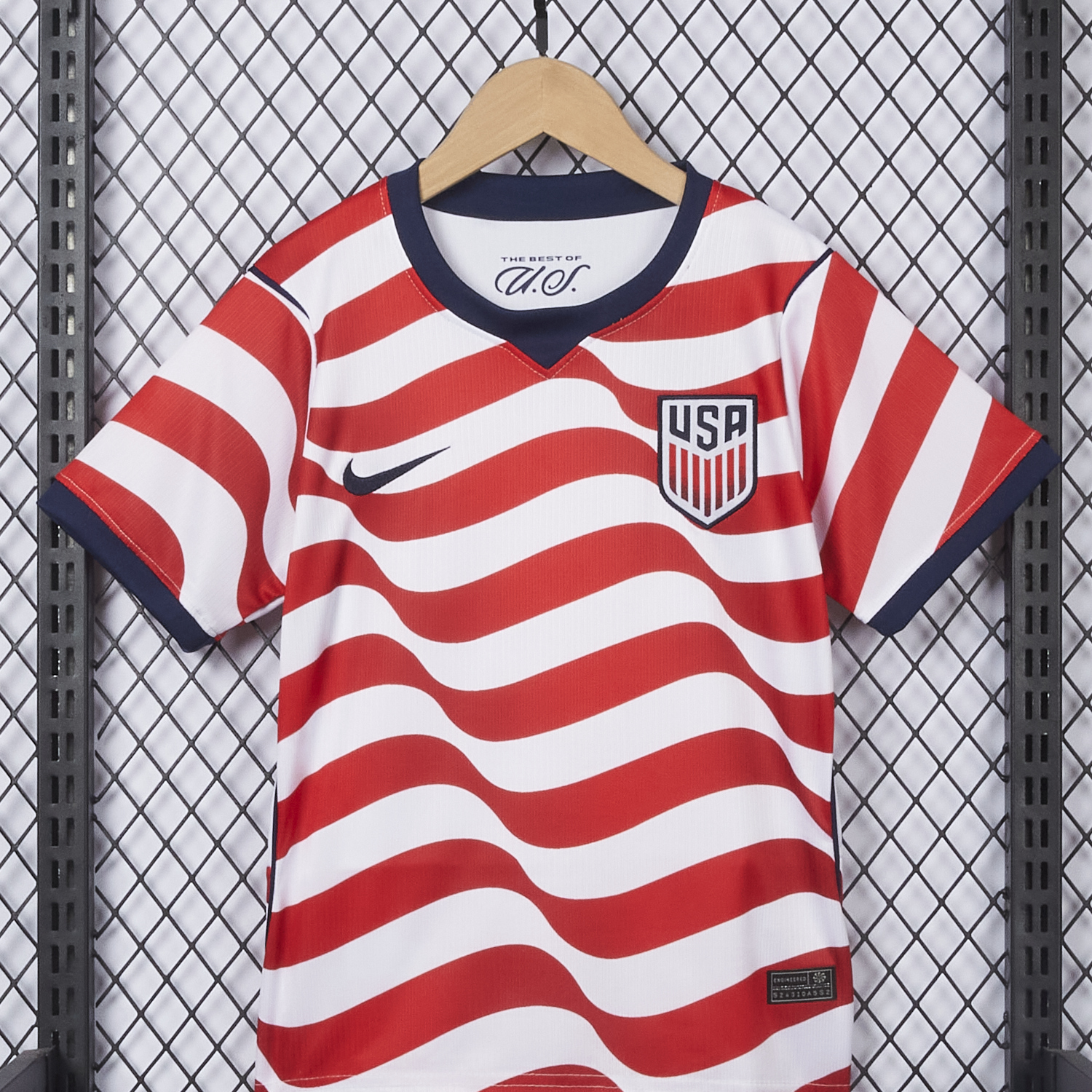 AlphaJersey-【Back Blank】United States USA 2026 Home Kids Kit