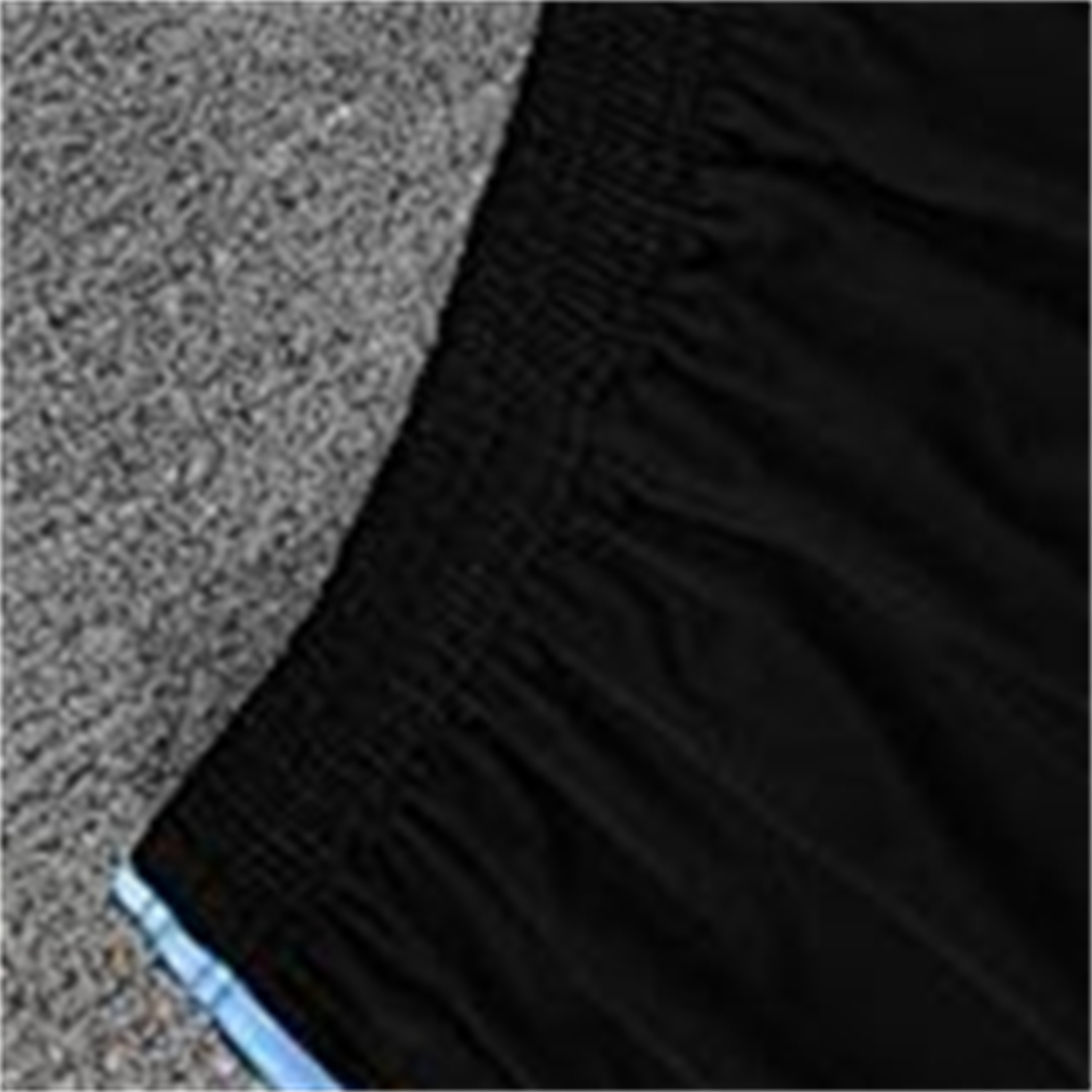 AlphaJersey-Argentina 25-26 Short-Sleeve Training Set - Blue Stripes Black Top & Black Shorts