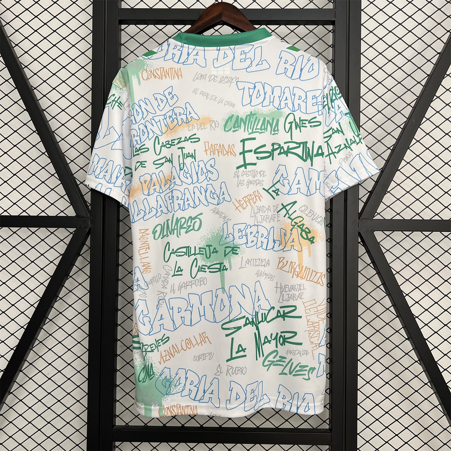 AlphaJersey-Real Betis 25-26 Graffiti Style Special Jersey - Fans Version