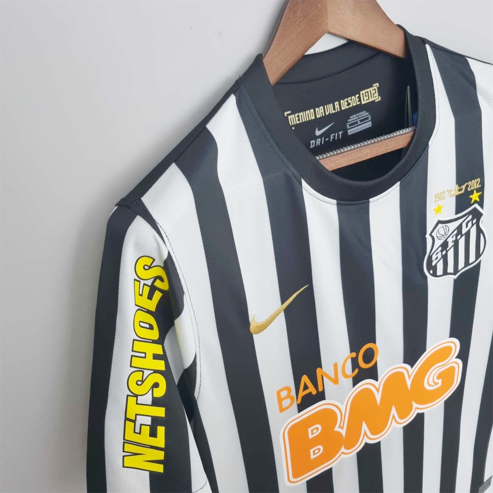 AlphaJersey-Retro Santos 2012 Away Stadium Jersey
