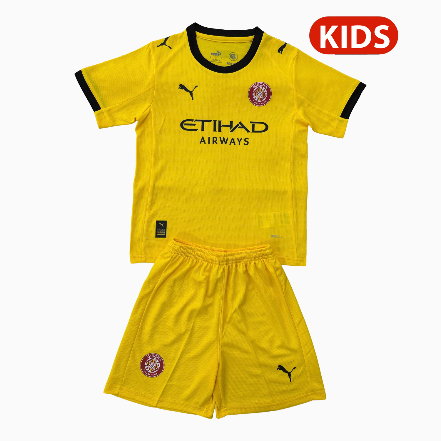 AlphaJersey-Girona 25-26 Away Kids Kit