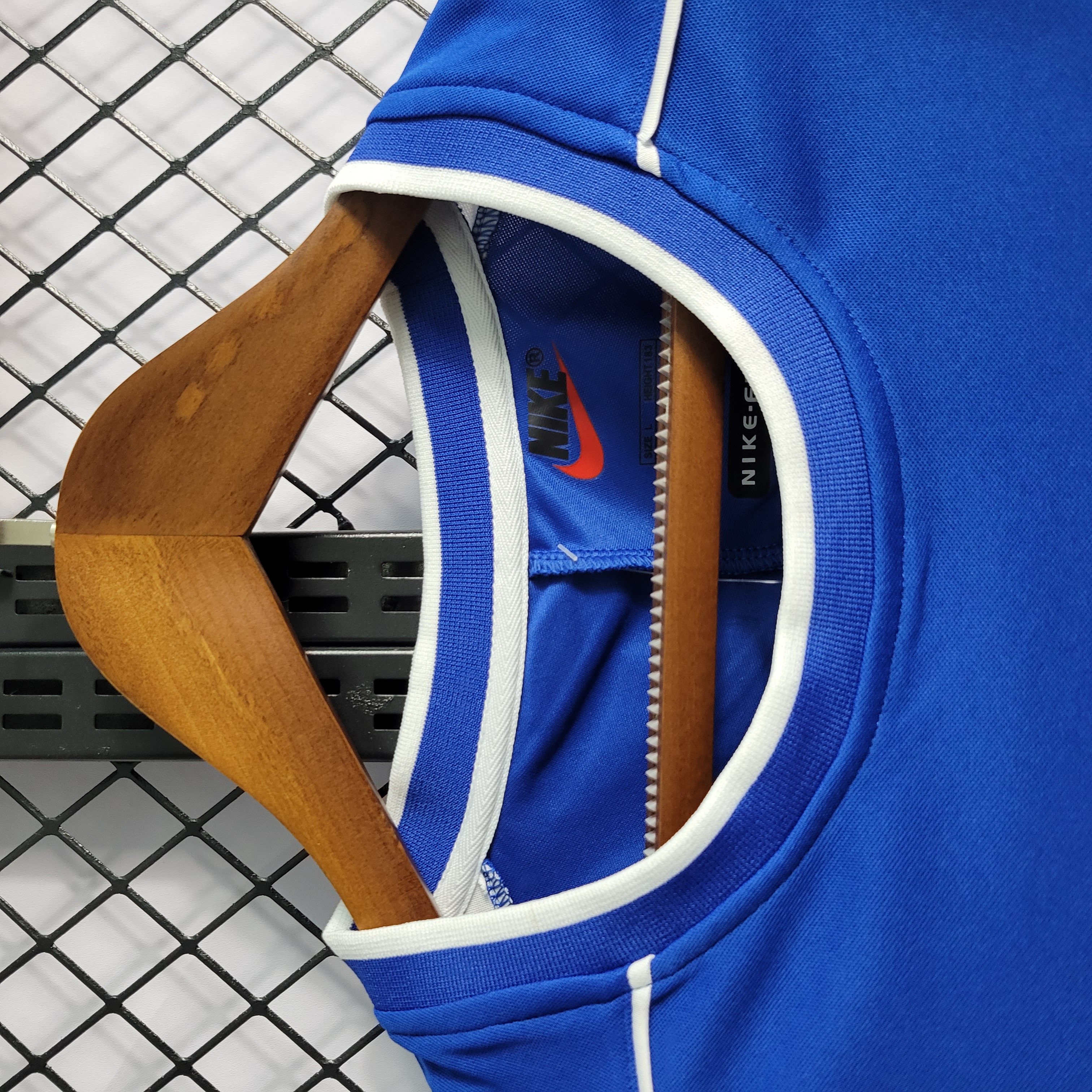 AlphaJersey-Retro Brazil 1998 Away Stadium Jersey