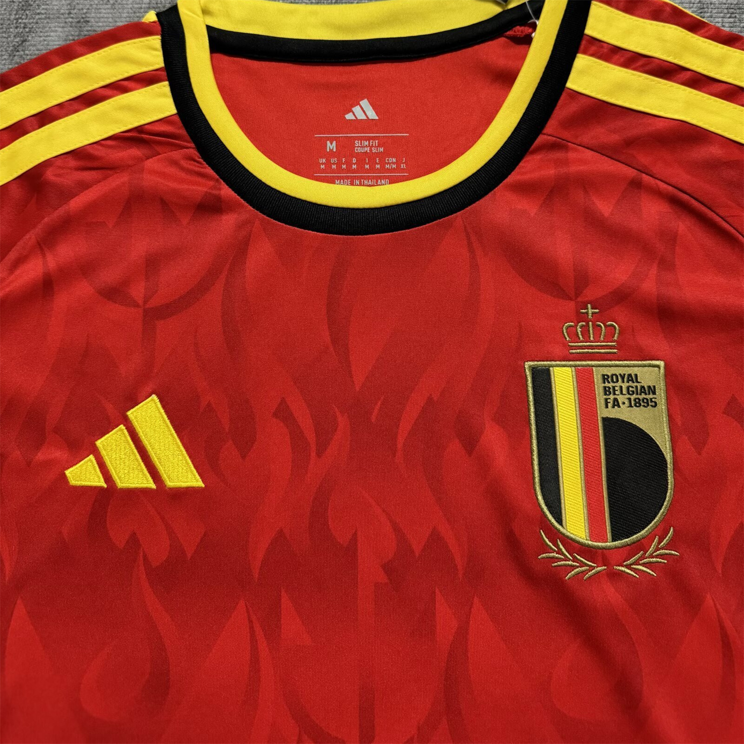 AlphaJersey-Women's Belgium 2026 Home Jersey - Fans Version