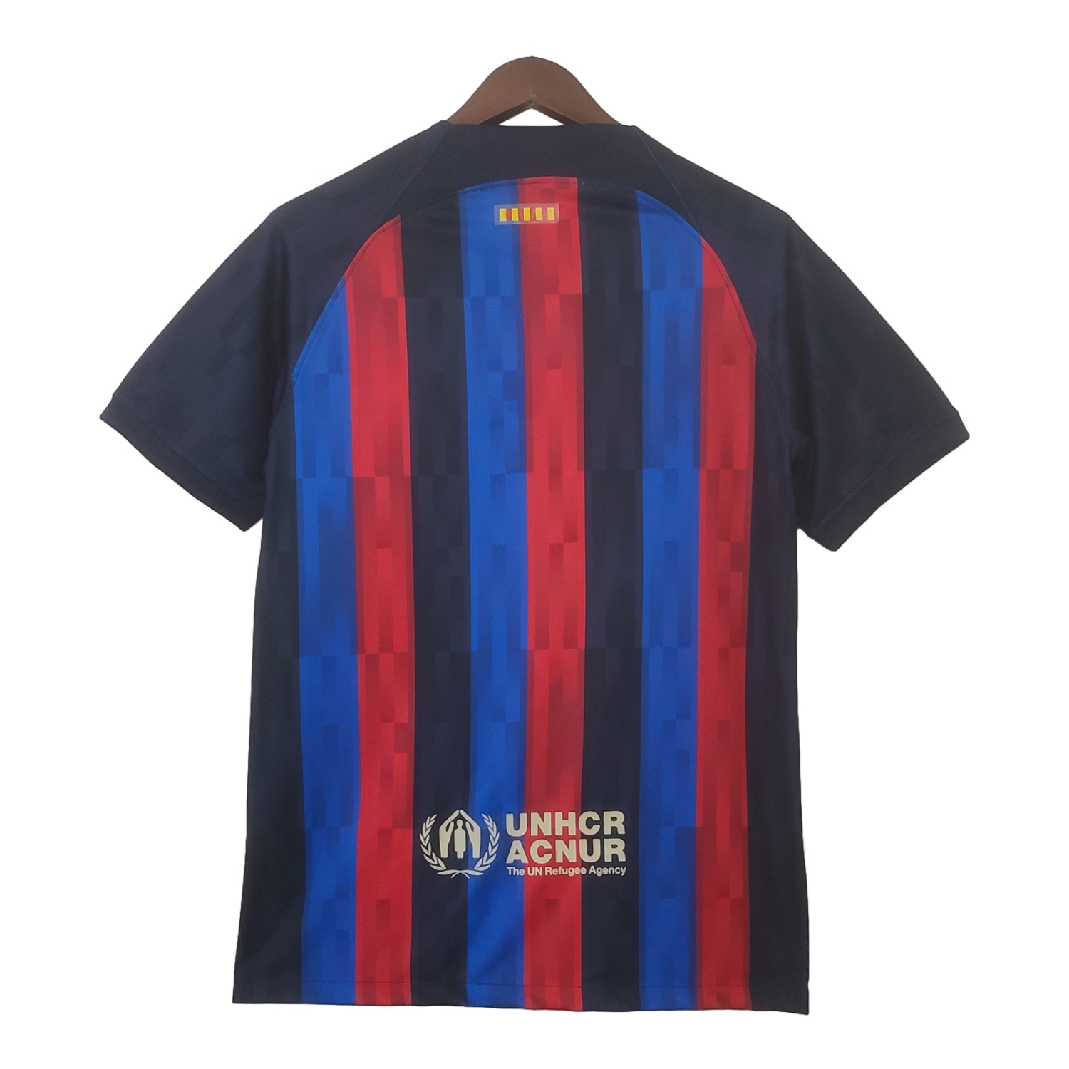 AlphaJersey-Retro Barcelona 22-23 Owl Sponsor Home Jersey