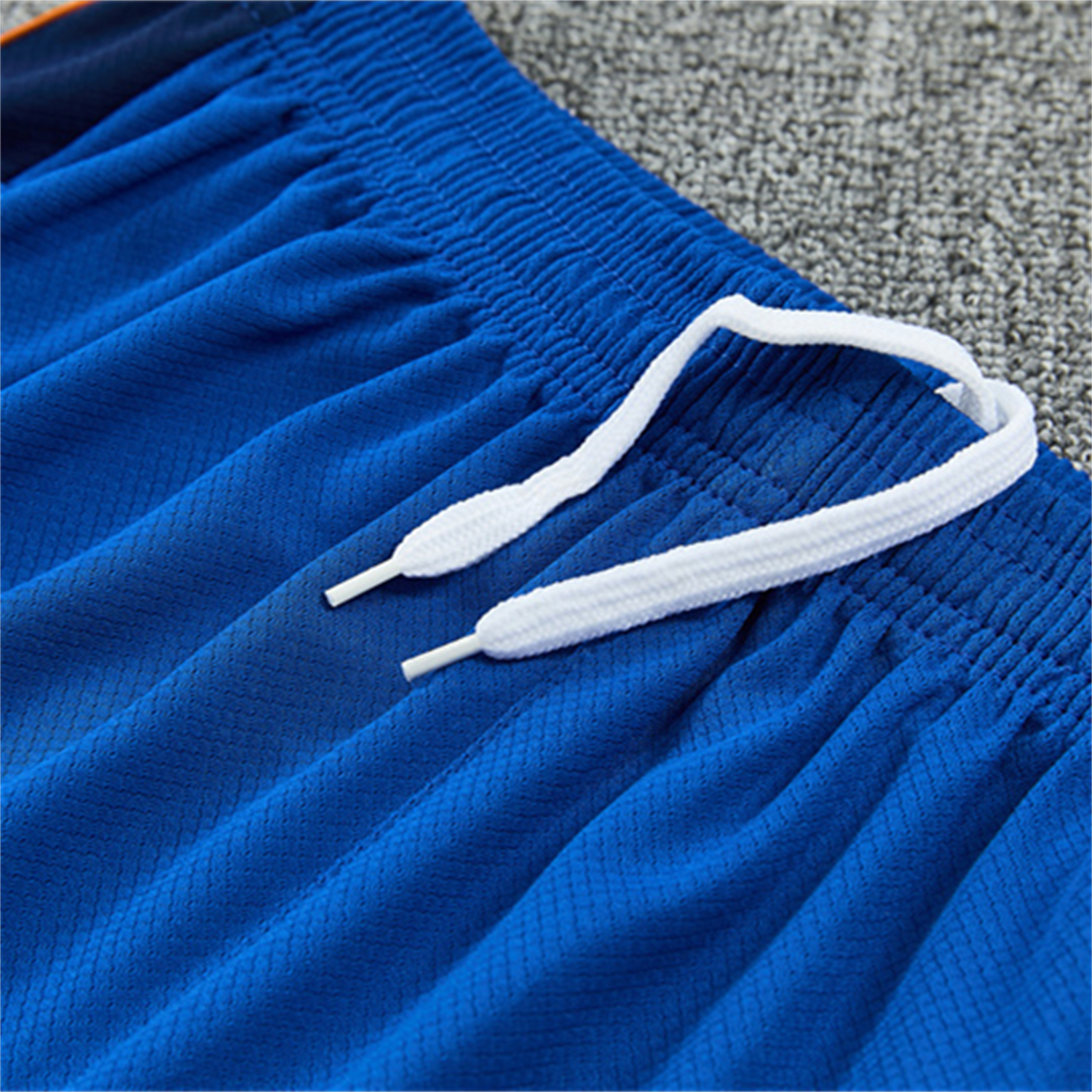 AlphaJersey-France 2026 Kids Short-Sleeve Training Set - Blue Top & Shorts