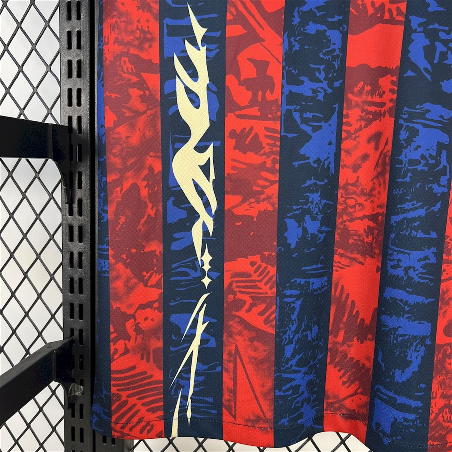 AlphaJersey-Barcelona 25-26 Red & Blue Random Graffiti Pattern Jersey - Fans Version