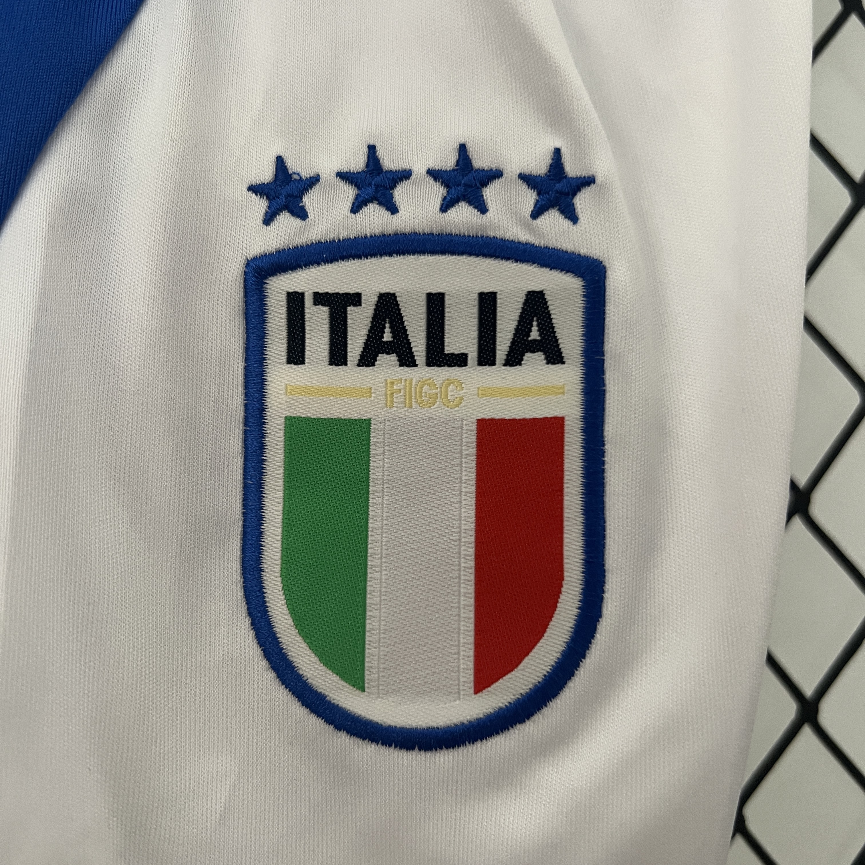 AlphaJersey-Italy 2024 Home Stadium Kids Kit