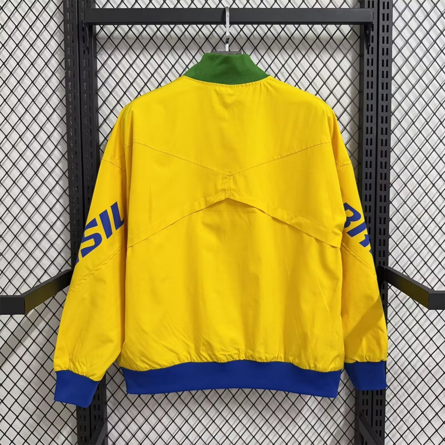 AlphaJersey-Brazil 2026 Windbreaker Jacket - Yellow
