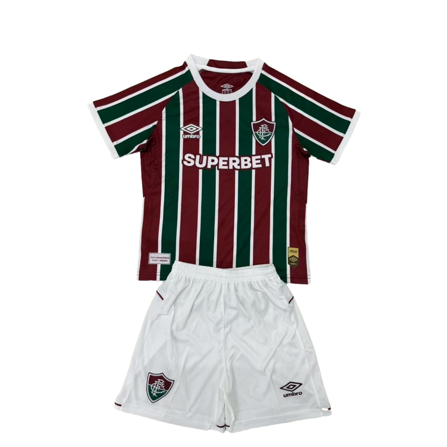 AlphaJersey-Fluminense 25-26 Home Men's Adult Jersey Set - Fans Version