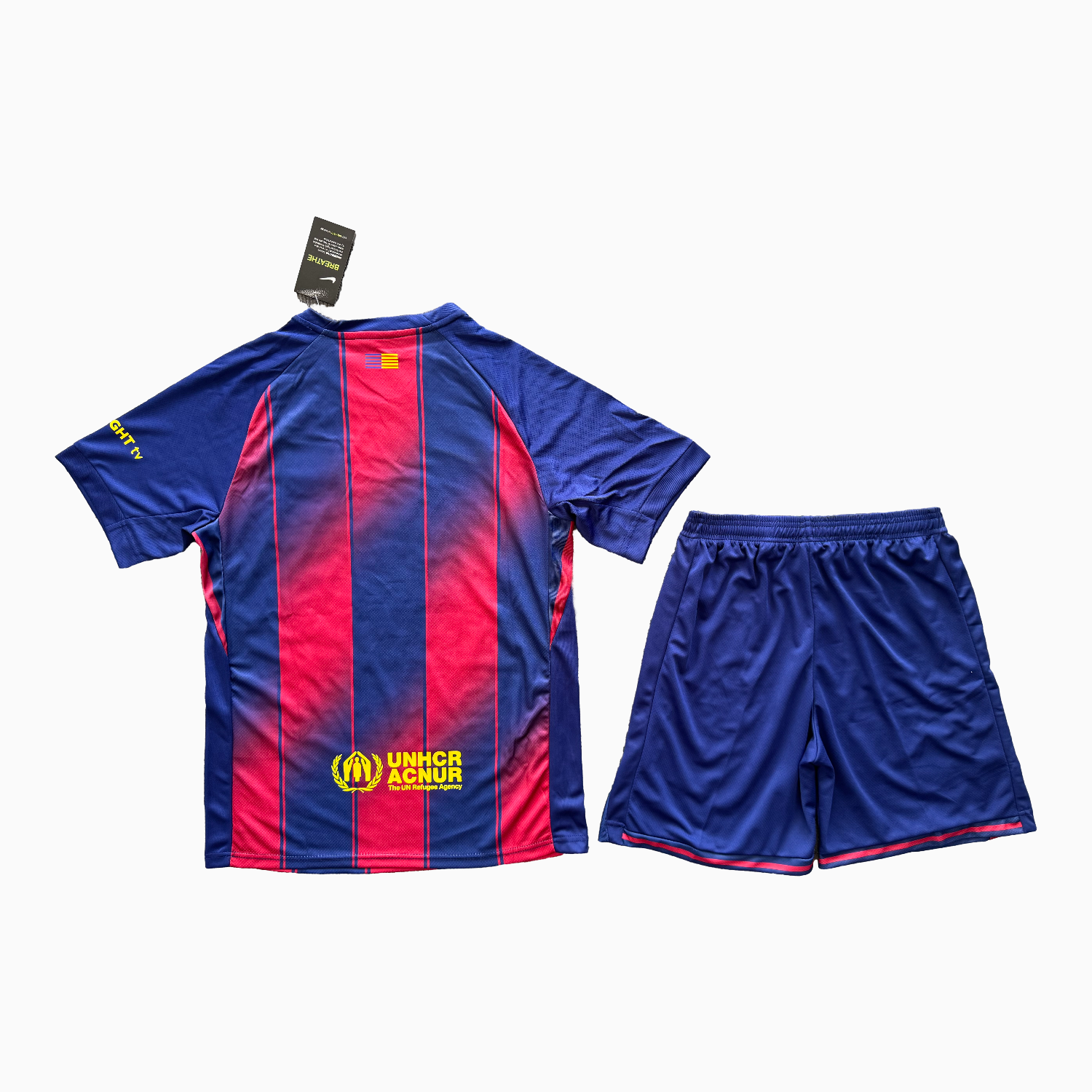 AlphaJersey-Barcelona 25-26 Home Men's Adult Jersey Set - Fans Version
