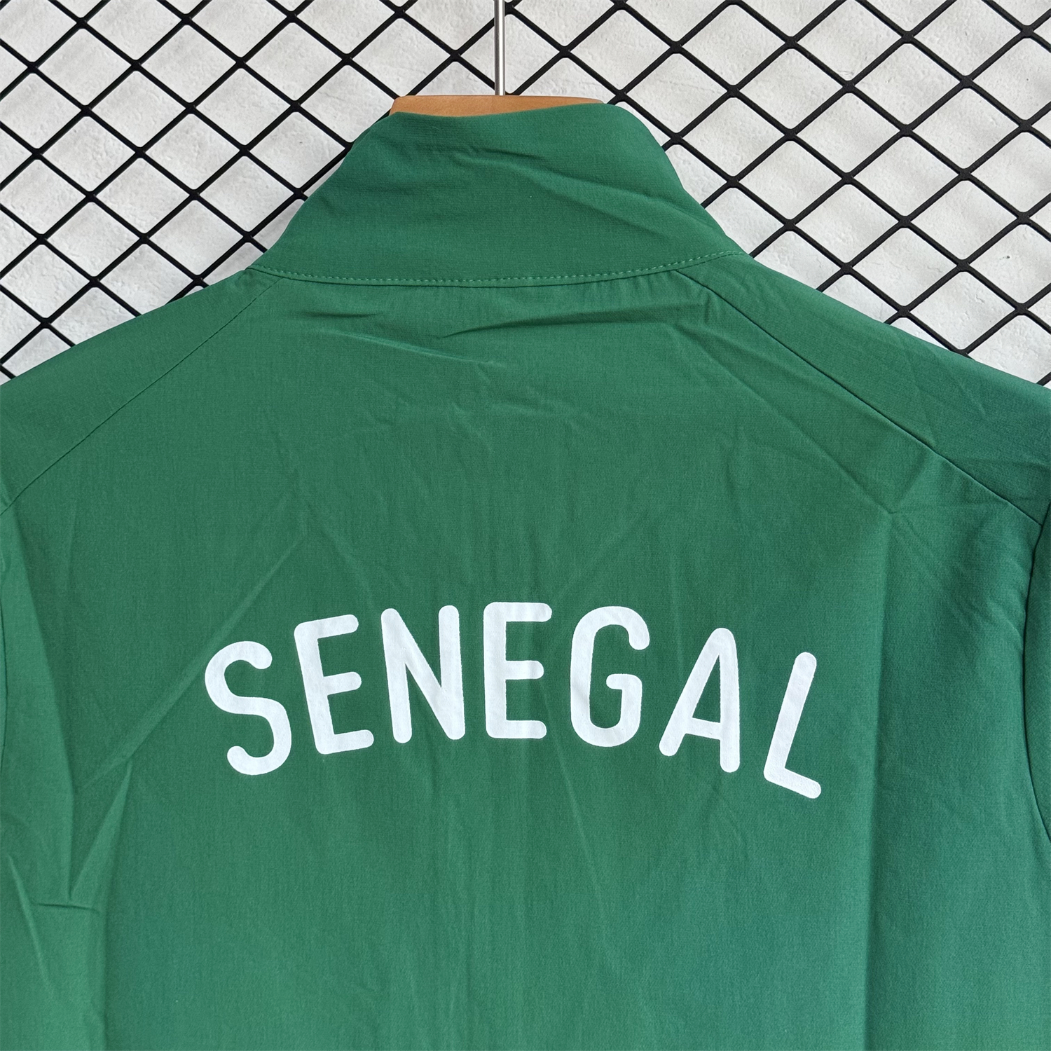 AlphaJersey-Senegal 2026 Windbreaker Training Set - Green Top and Pants